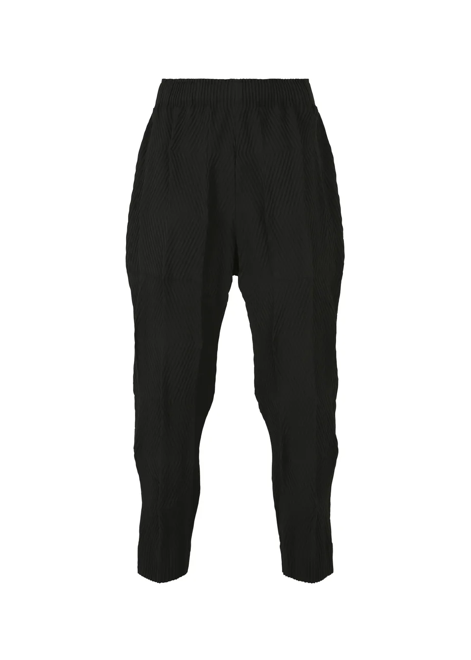 Issey Miyake TYPE-W 009-2 kalhoty černé vel. 3 strečové