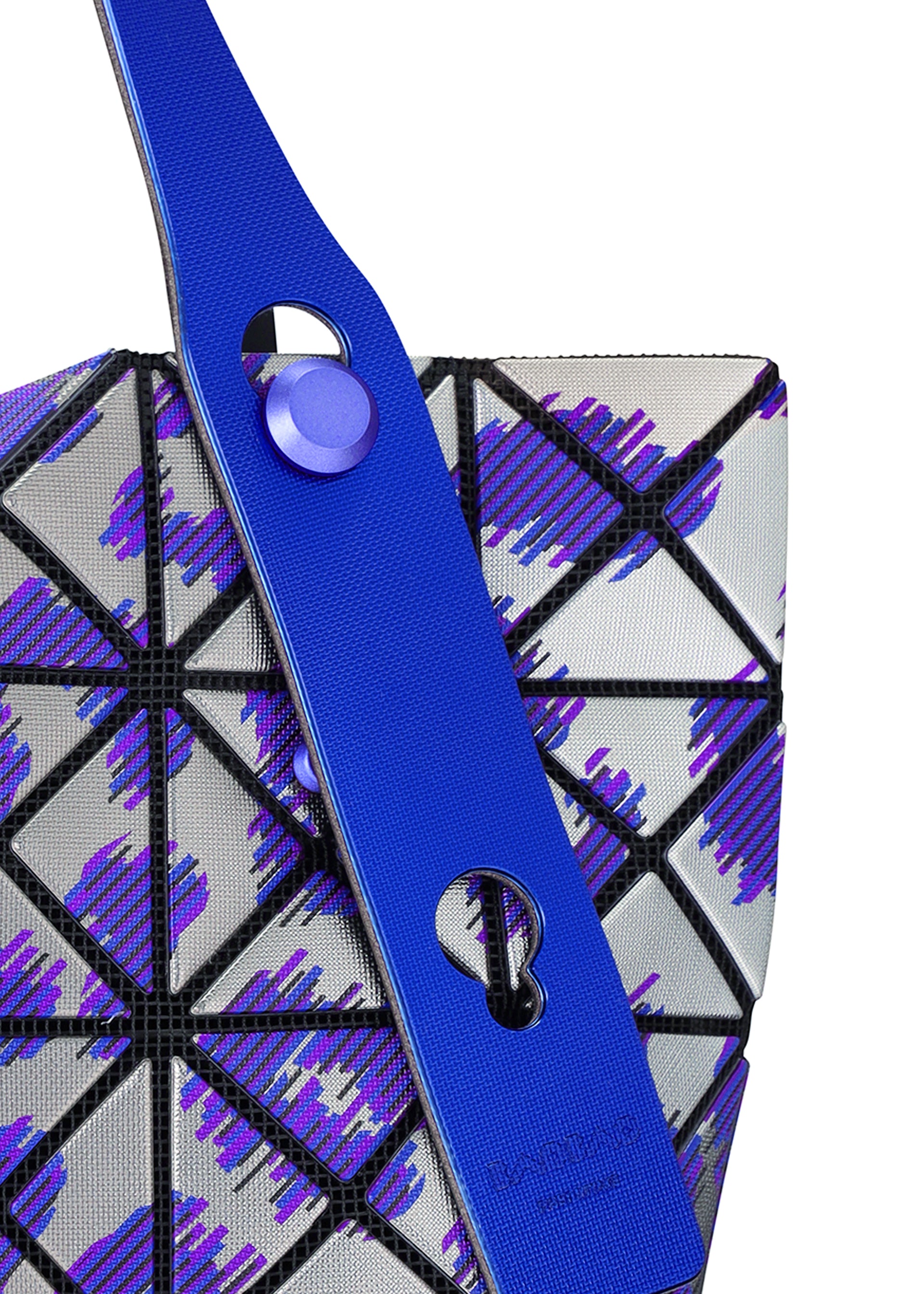 Issey Miyake Chimera metalická tote kabelka růžová