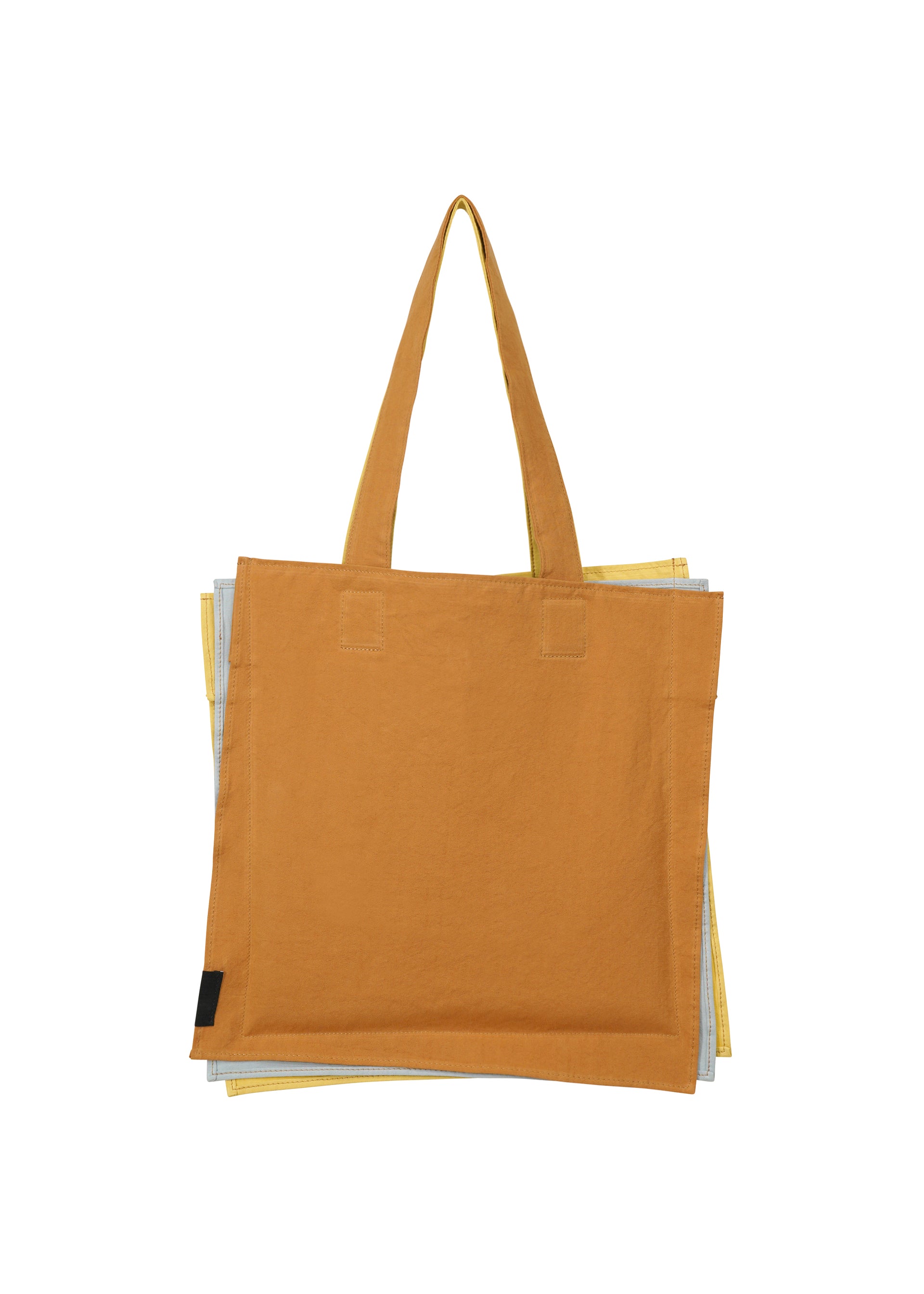 Issey Miyake Irogami tote bílý mix bavlna A4