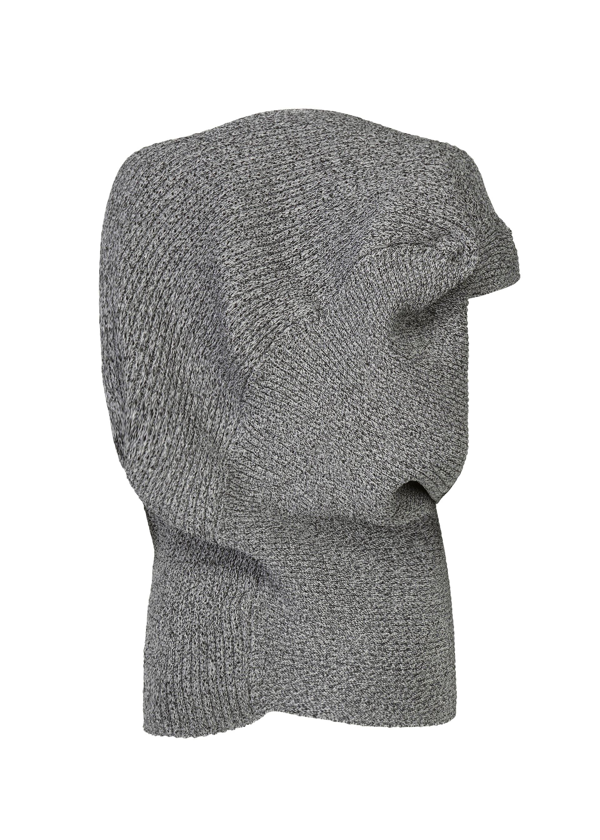 Issey Miyake Found Stone top šedý pletený