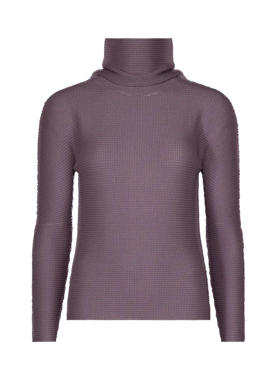 Issey Miyake Knit Stretch Pleats 1 rolák taupe