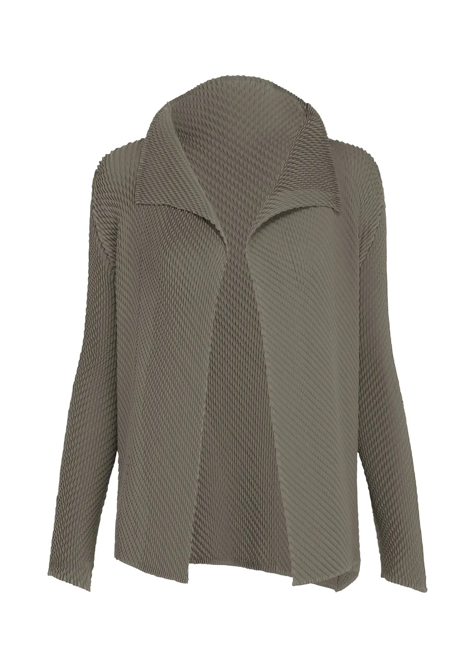 Issey Miyake Misty Pleats IM63FJ143 kardigan černý vel. 2 splývavý