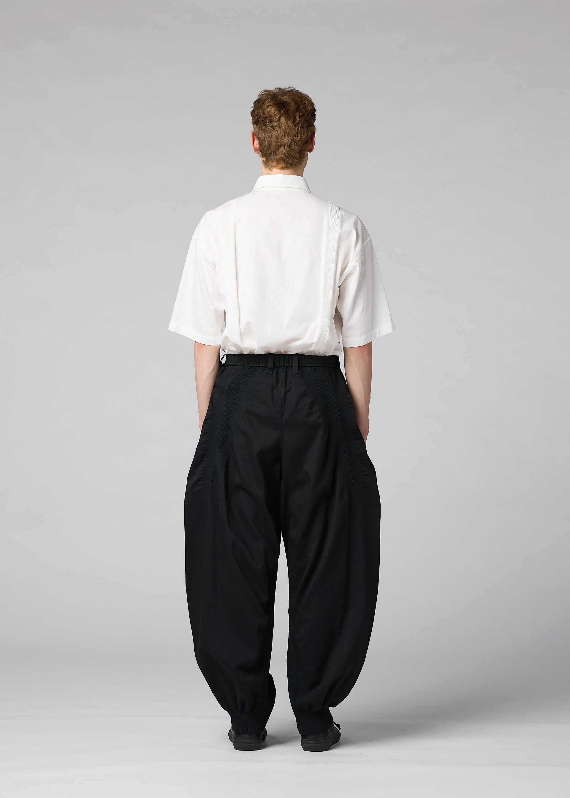 Issey Miyake Clay kalhoty pánské black objemné