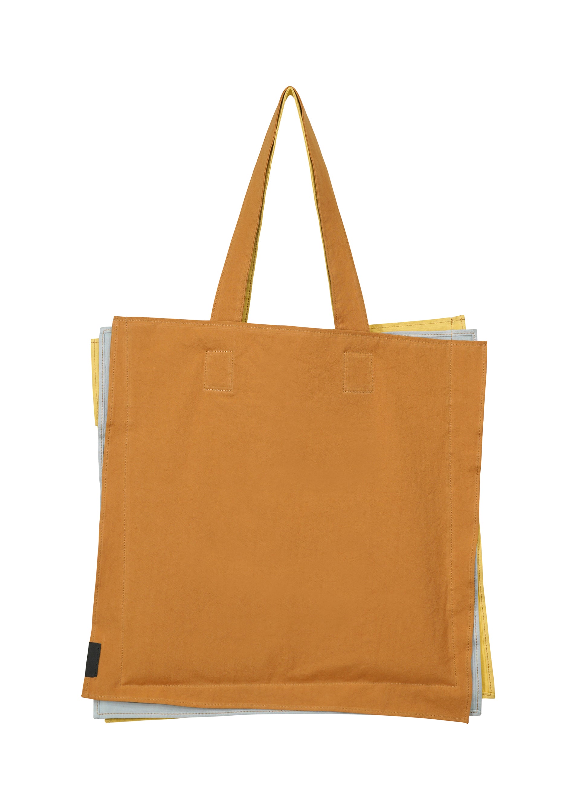 Issey Miyake Irogami tote taška White Mix bavlněná