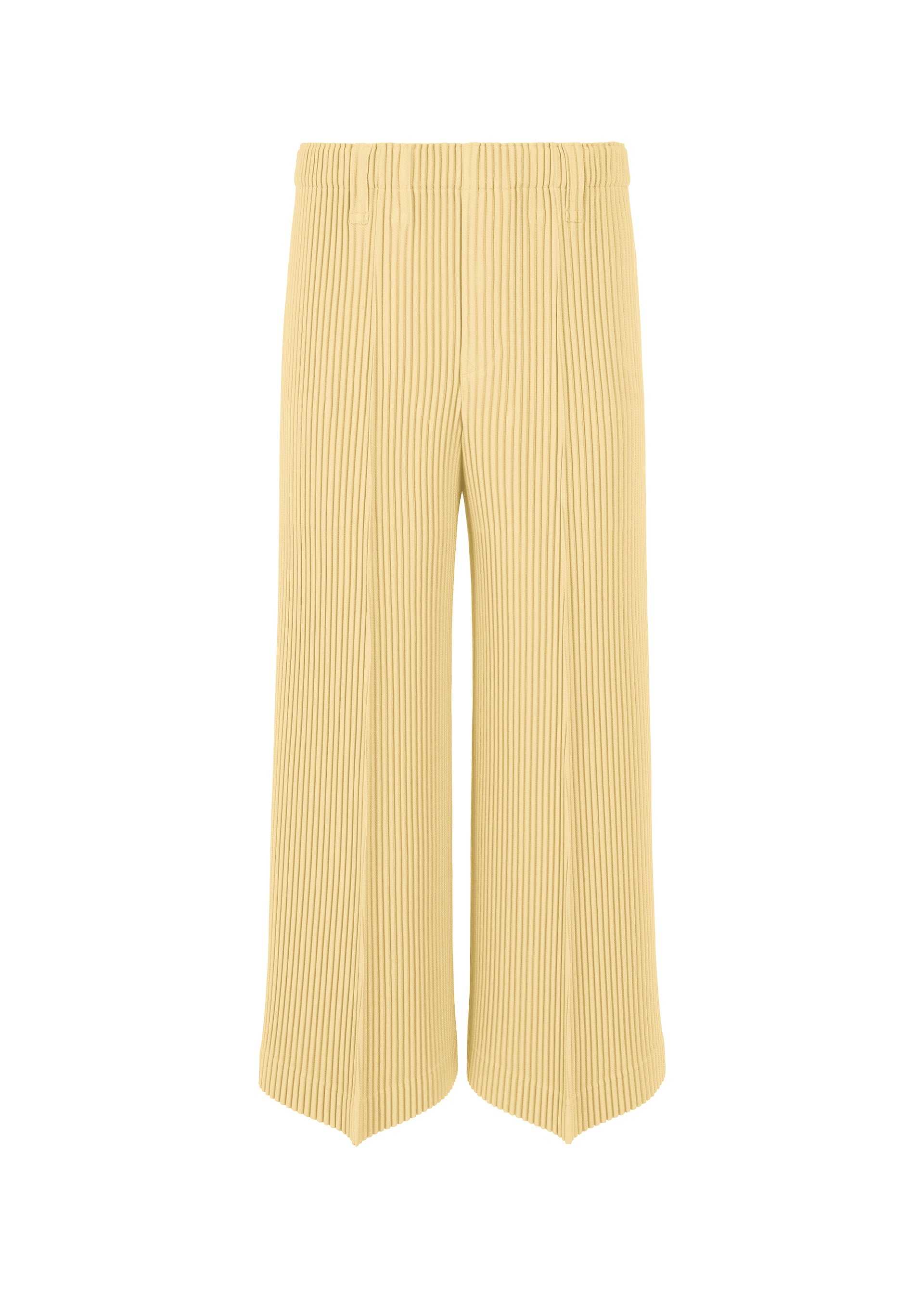 Issey Miyake Kersey Pleats zkrácené kalhoty hnědé vel. 2