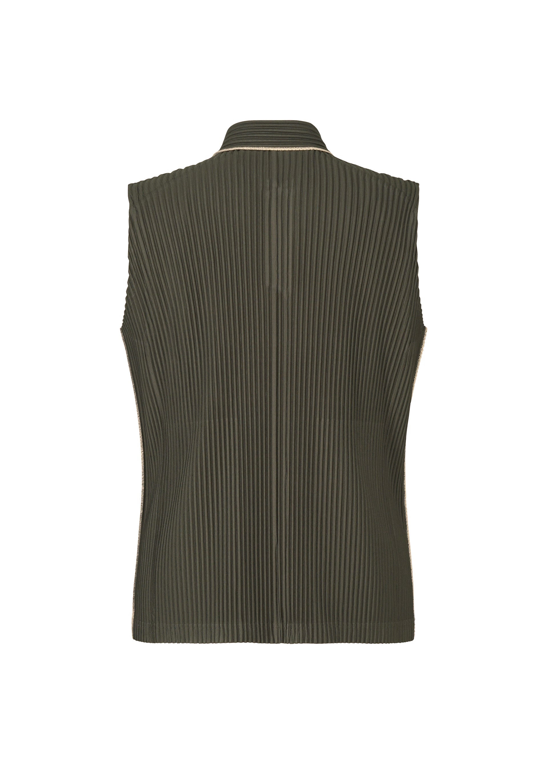 Homme Plissé Issey Miyake Embroidery Stripes top bez rukávů