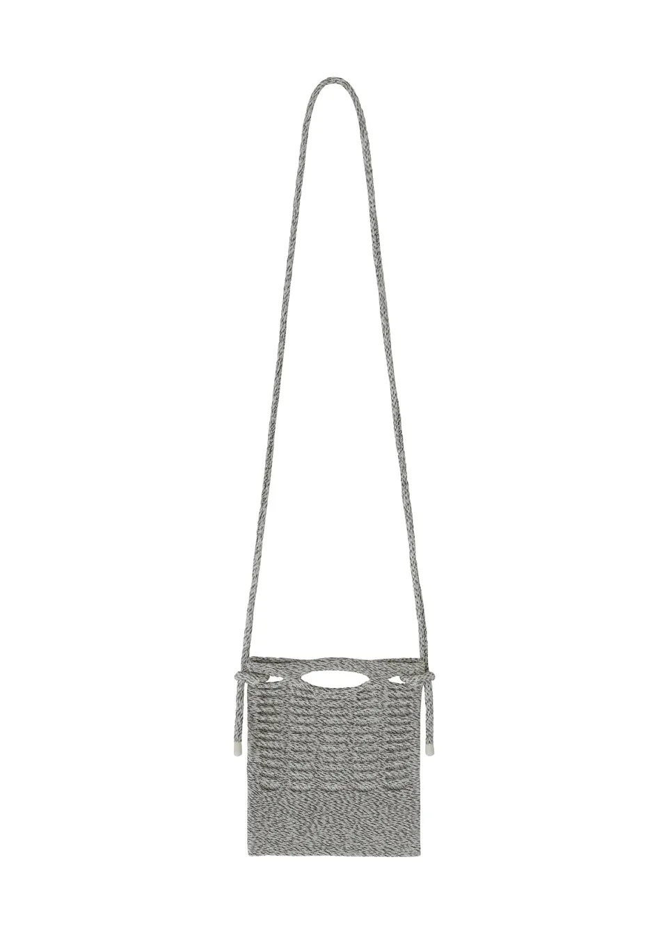 Issey Miyake Mokko Melange Mix crossbody šedá