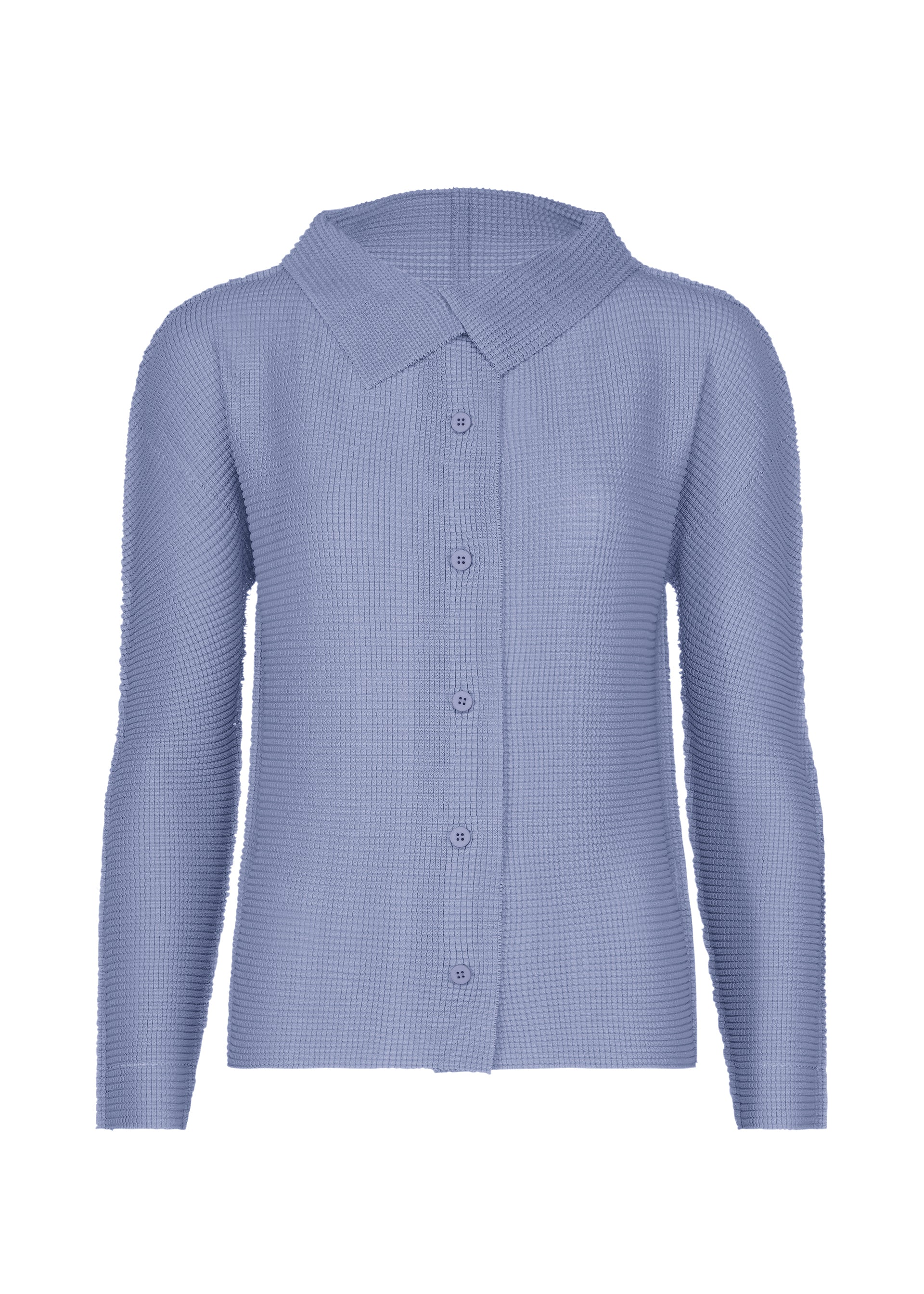 Issey Miyake Knit Stretch Pleats 1 kardigan taupe