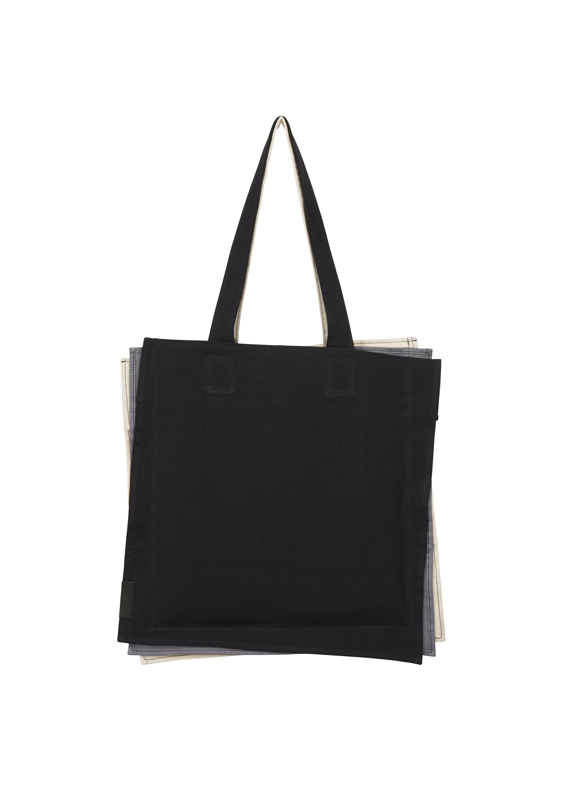 Issey Miyake Irogami tote bílý mix bavlna A4