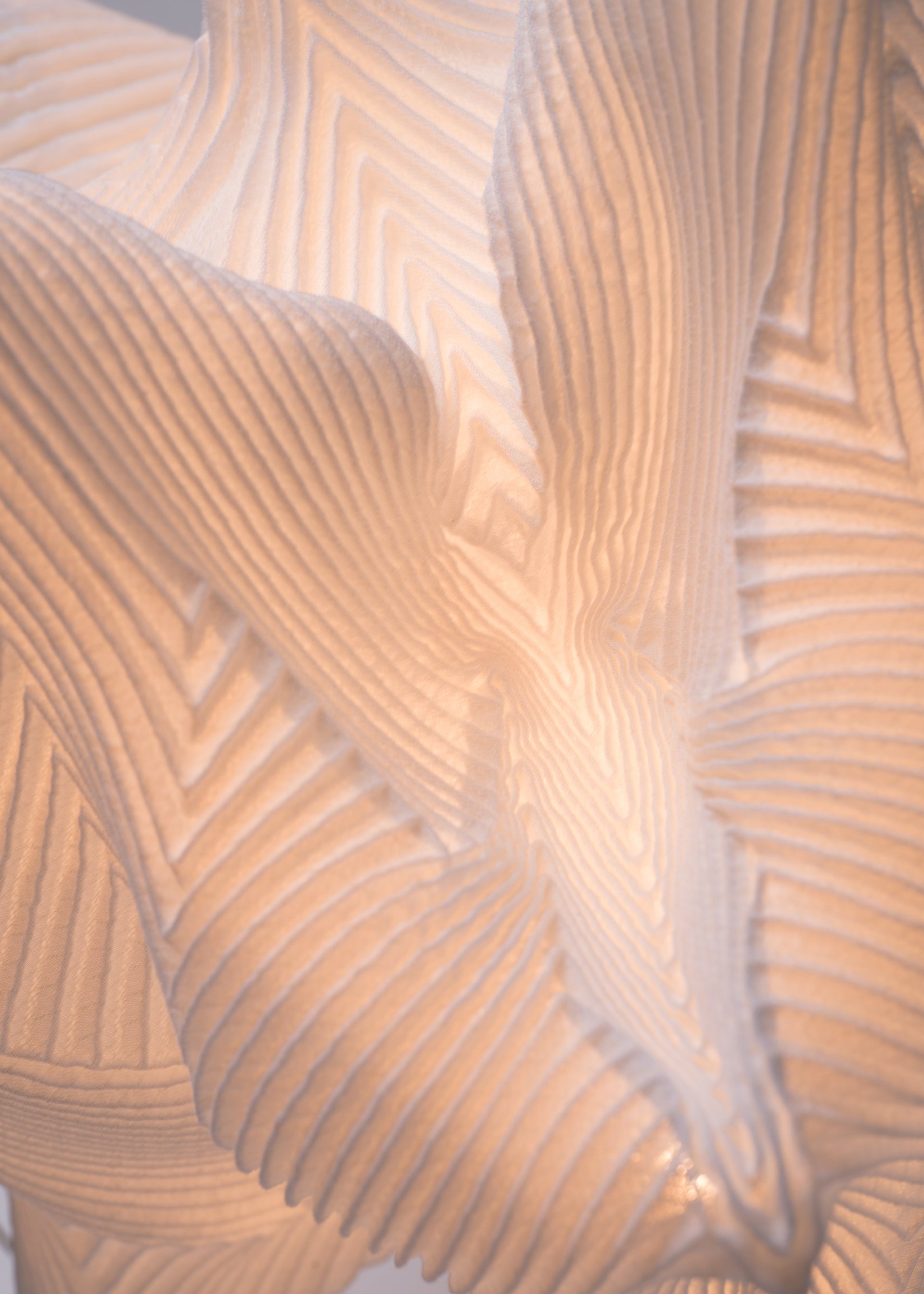Issey Miyake Type-XIII O Series lampa bílá přenosná