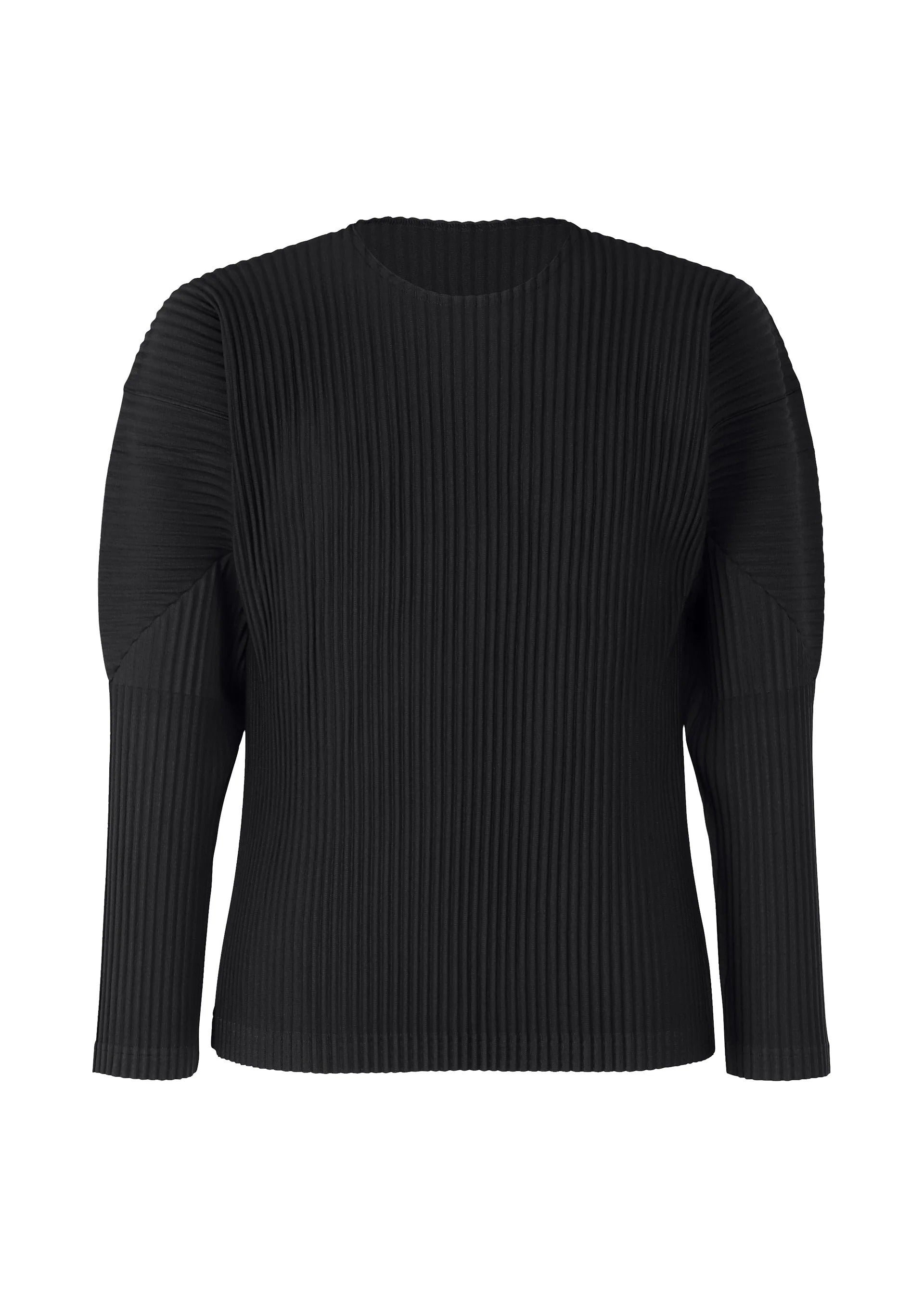 Issey Miyake Basics triko dlouhý rukáv světle šedá vel. 2