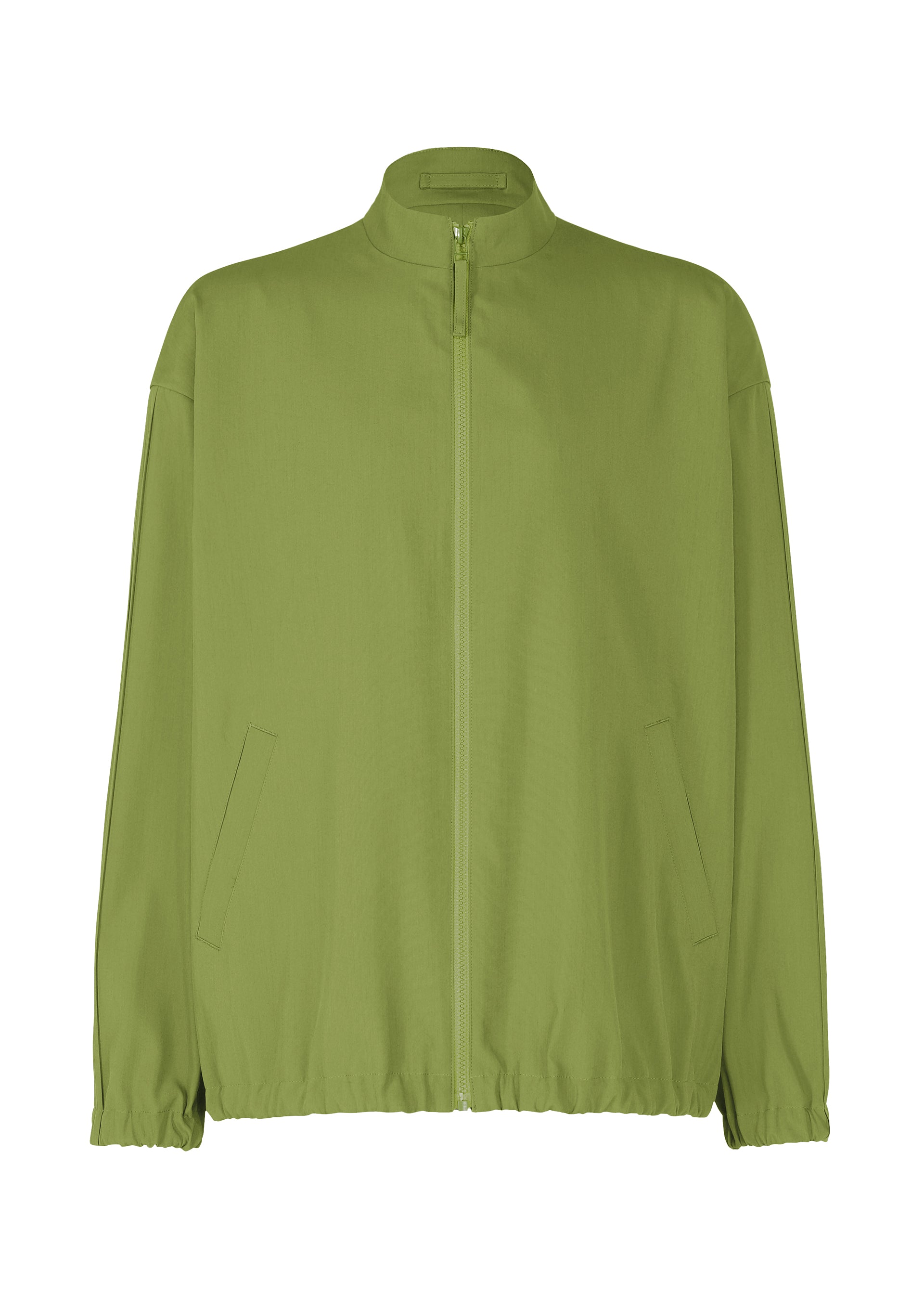 Issey Miyake Air Pleats blouson bunda světle šedá lehká