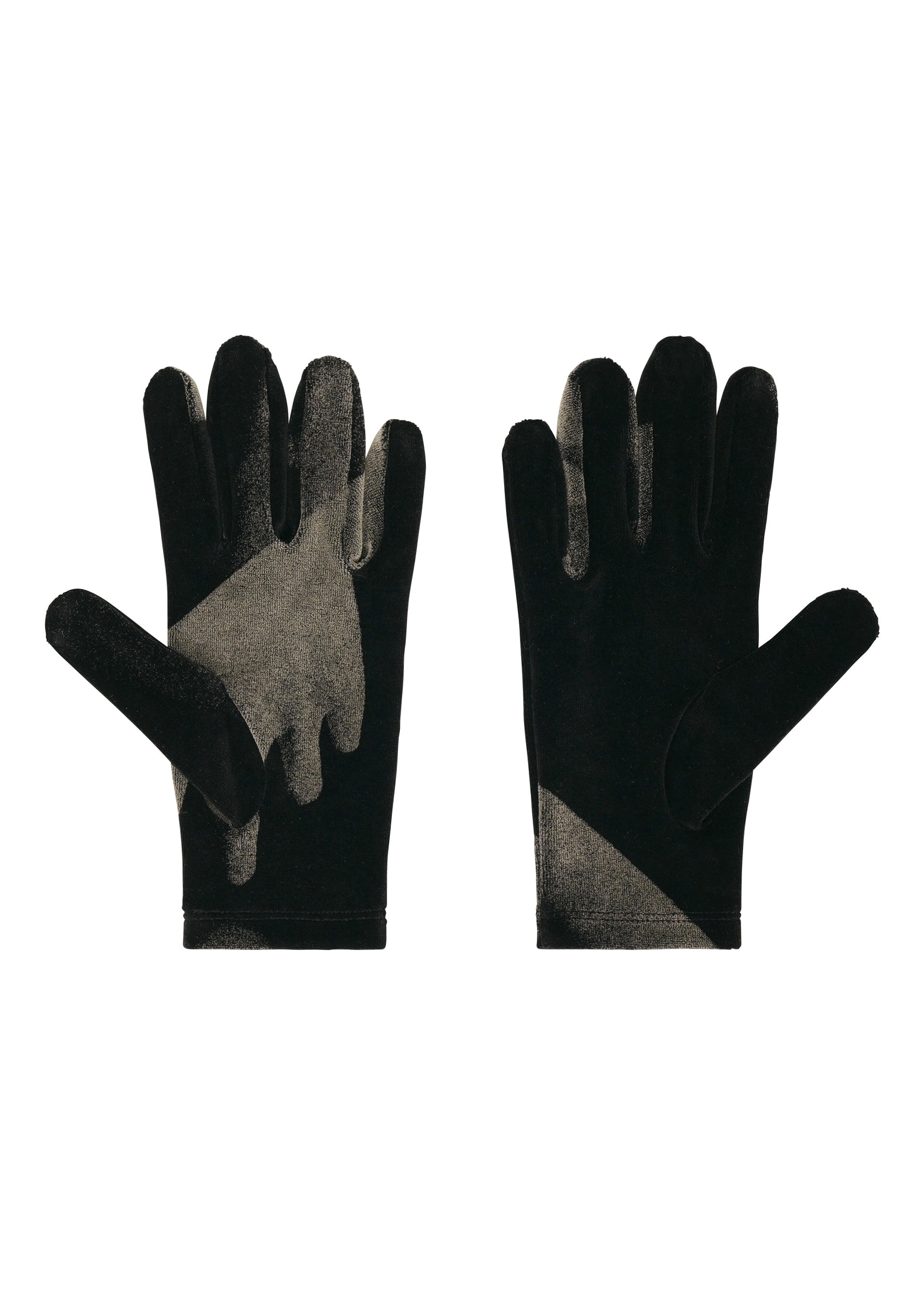 Issey Miyake Hands of Lover rukavice černé velurové