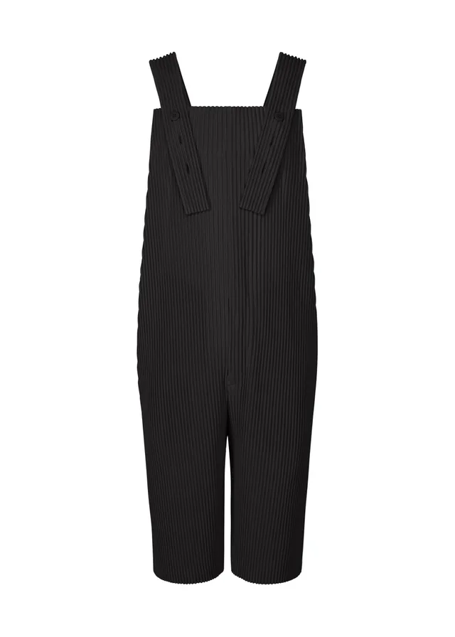 Issey Miyake Homme Plissé Pleats Bottoms 1 overal černá