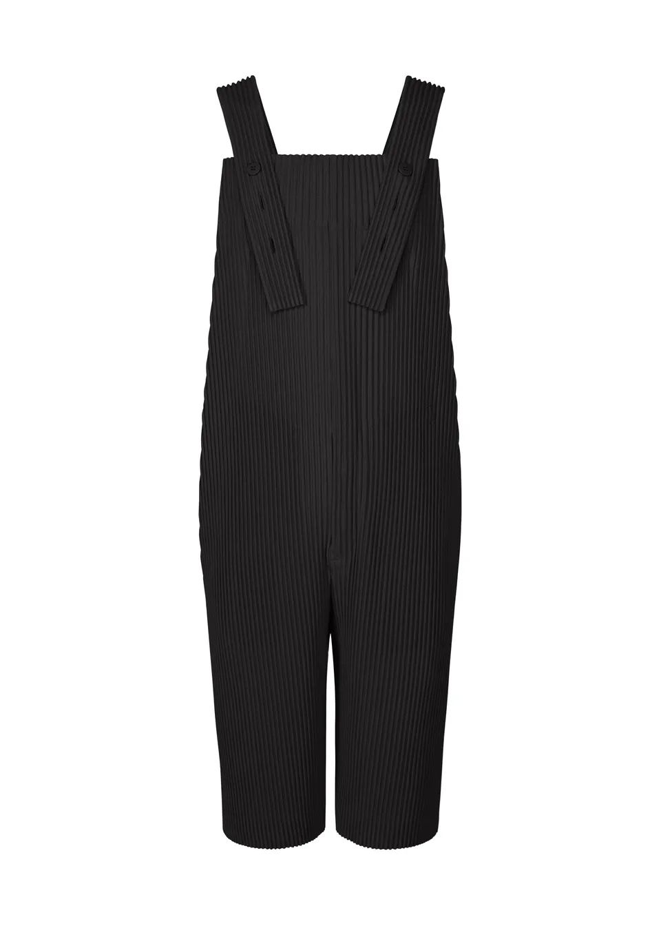 Issey Miyake Homme Plissé Pleats Bottoms 1 overal černá