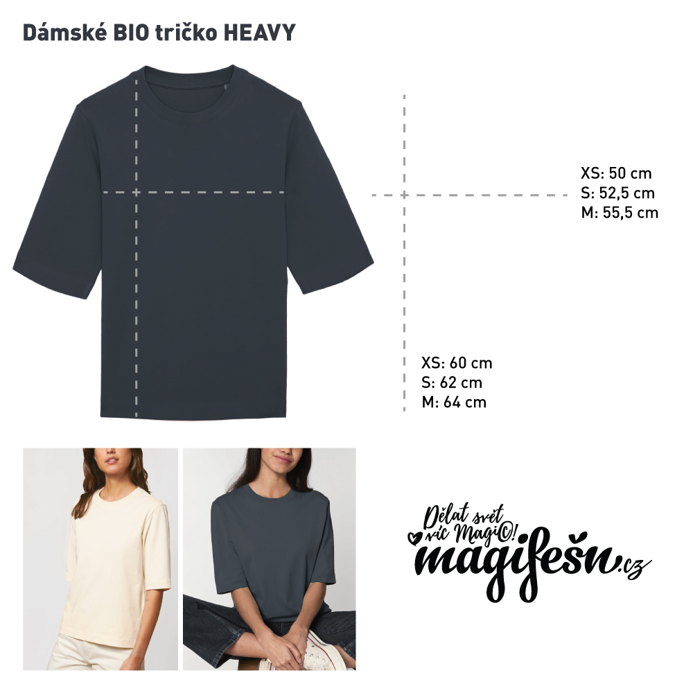 Magifešn HEAVY Jsem víla, vole! dámské tričko