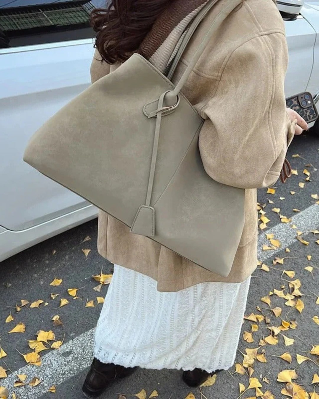 Norielle Signature velká kabelka shopper černá prostorná