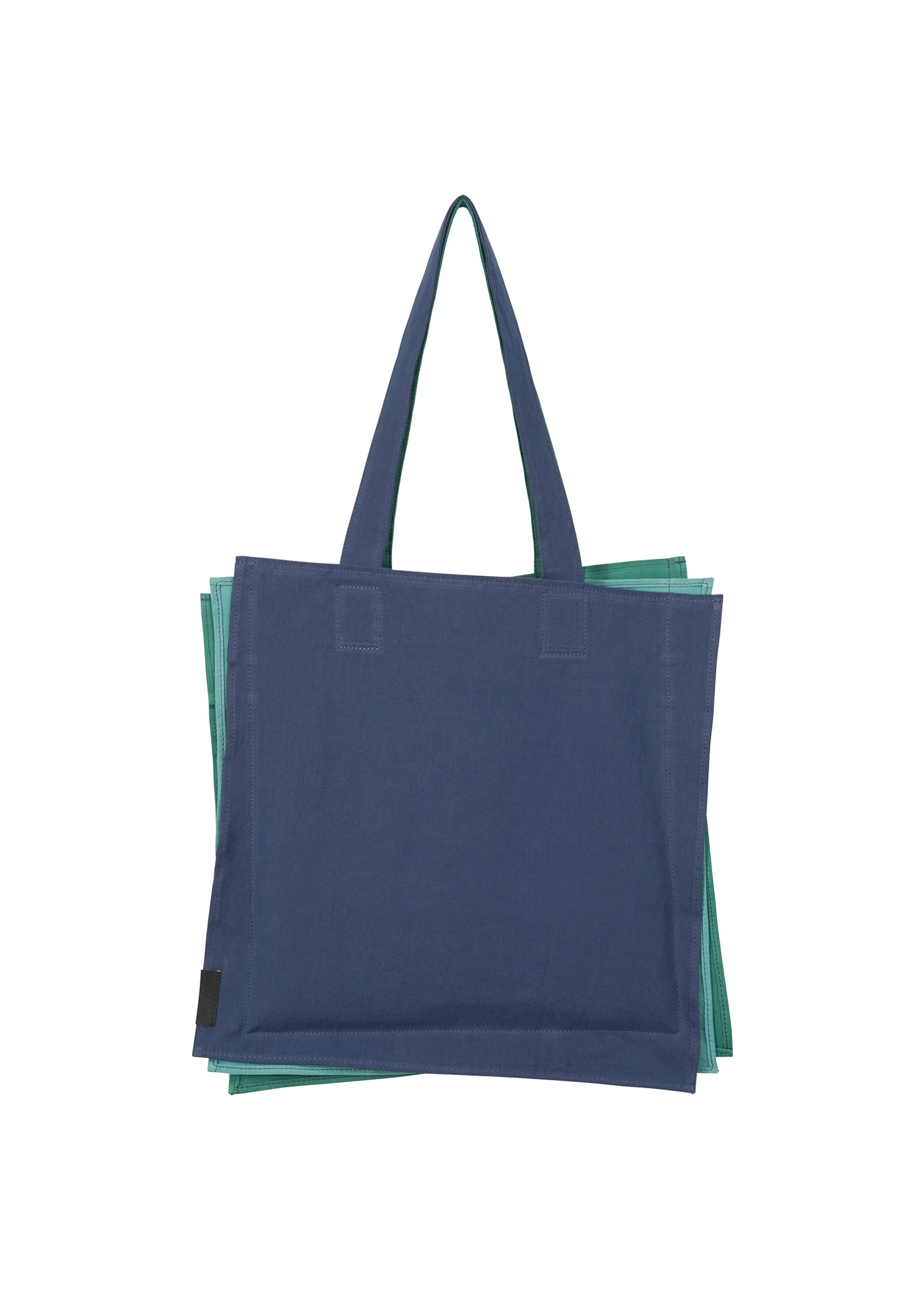Issey Miyake Irogami tote bílý mix bavlna A4