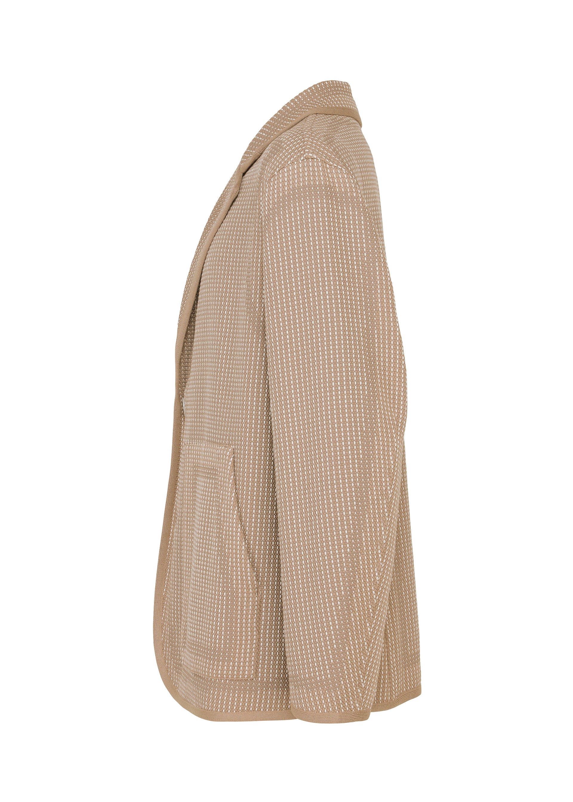 Issey Miyake Type-K 012 pletená bunda černá sashiko