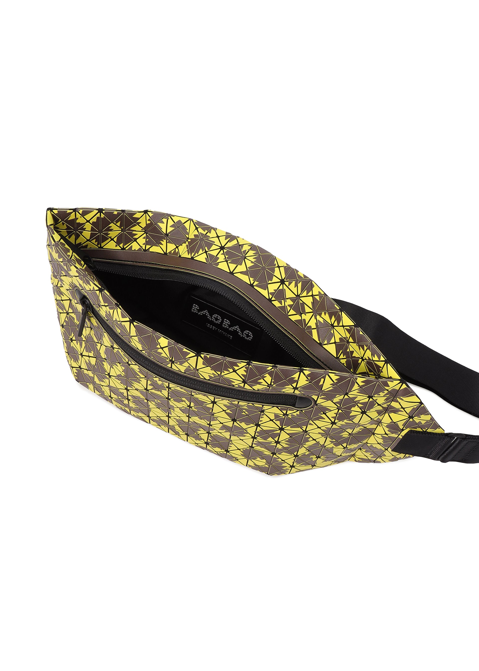 Issey Miyake Bao Bao Baton Dapple crossbody hnědá mozaika