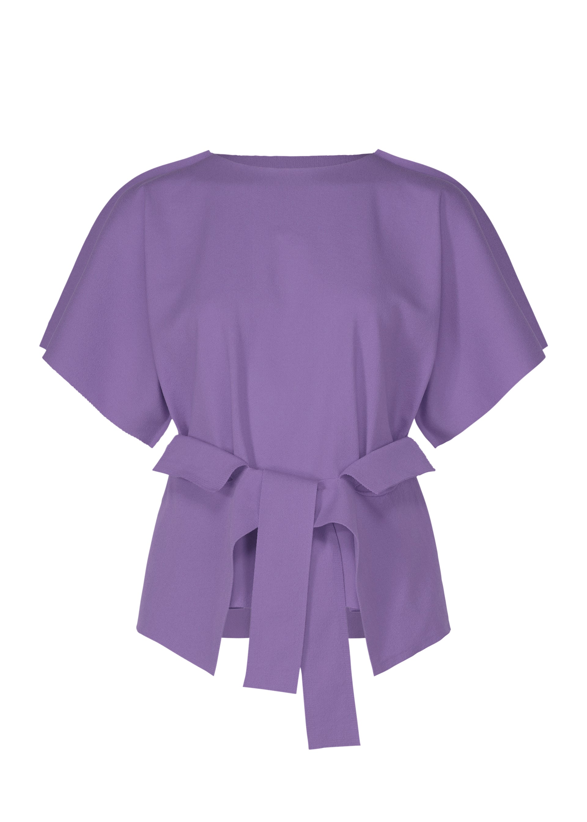 Issey Miyake me Flat Jersey top černý bavlna kapsa
