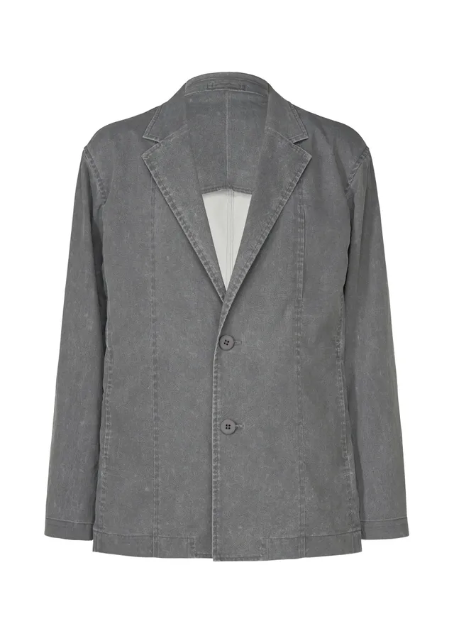 Issey Miyake Air Wash bunda šedá lehká