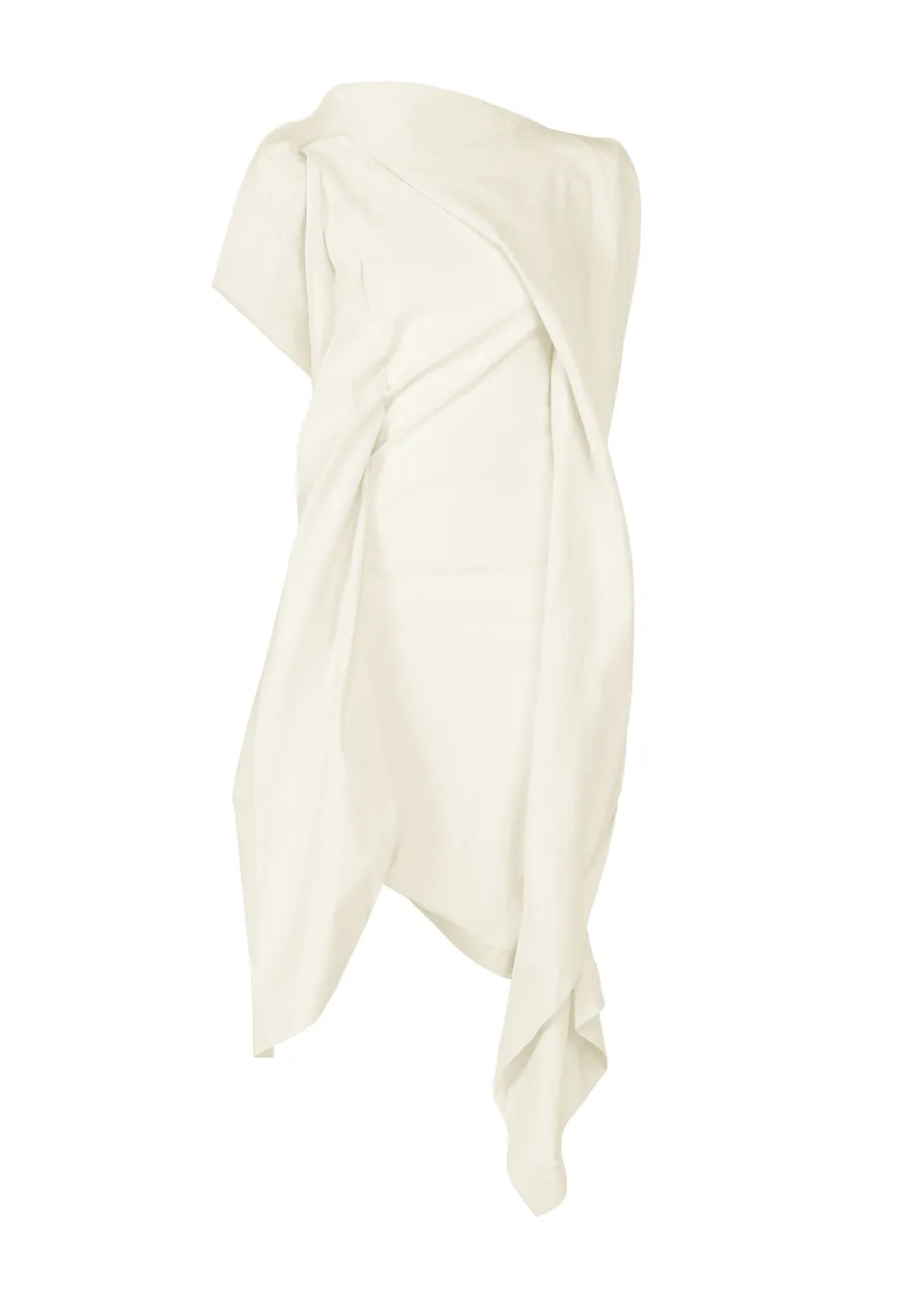 Issey Miyake Concealed šaty bílé vel. 2