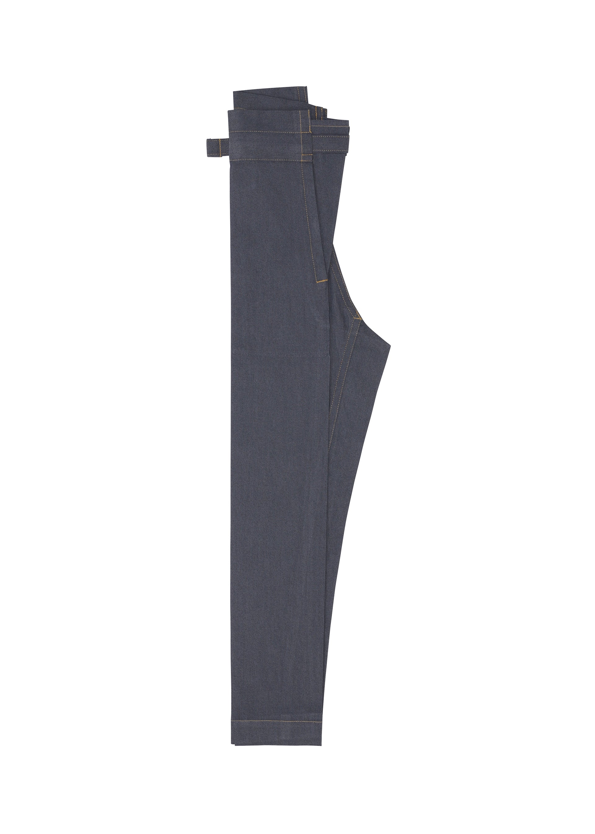 Issey Miyake Flat Denim široké kalhoty Indigo