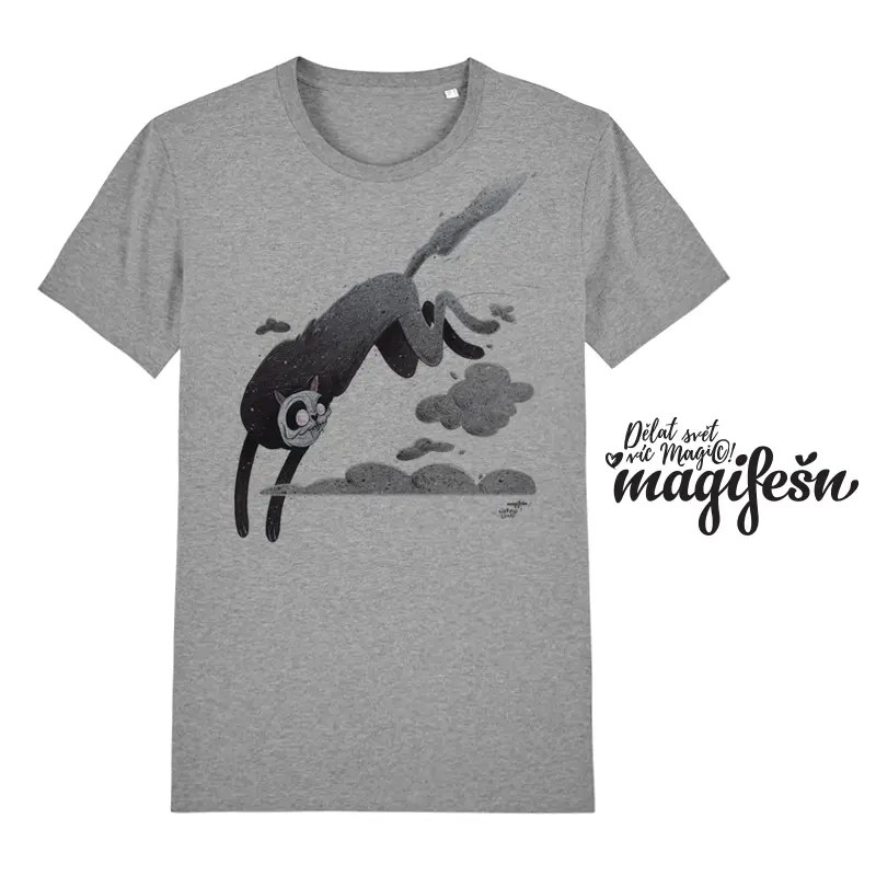Magifešn XY Cool Cat tričko bio unisex