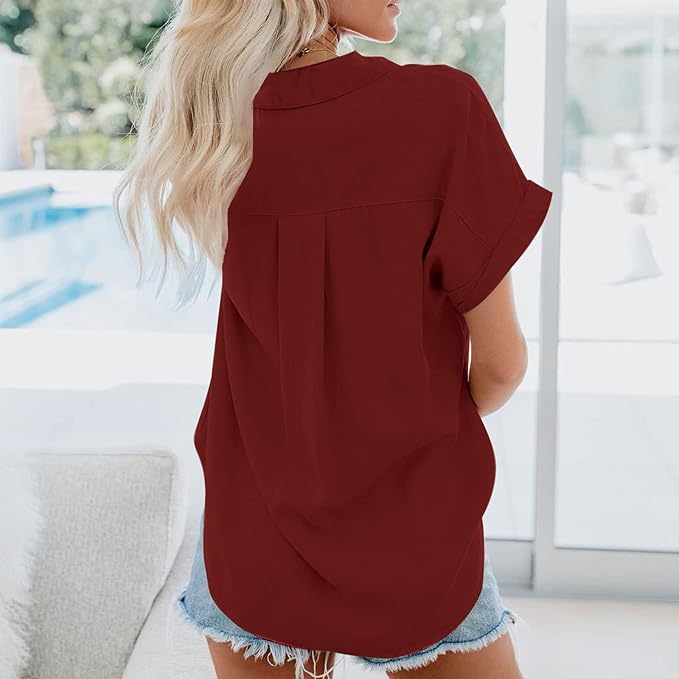 Norielle halenka s límečkem a knoflíky volná
