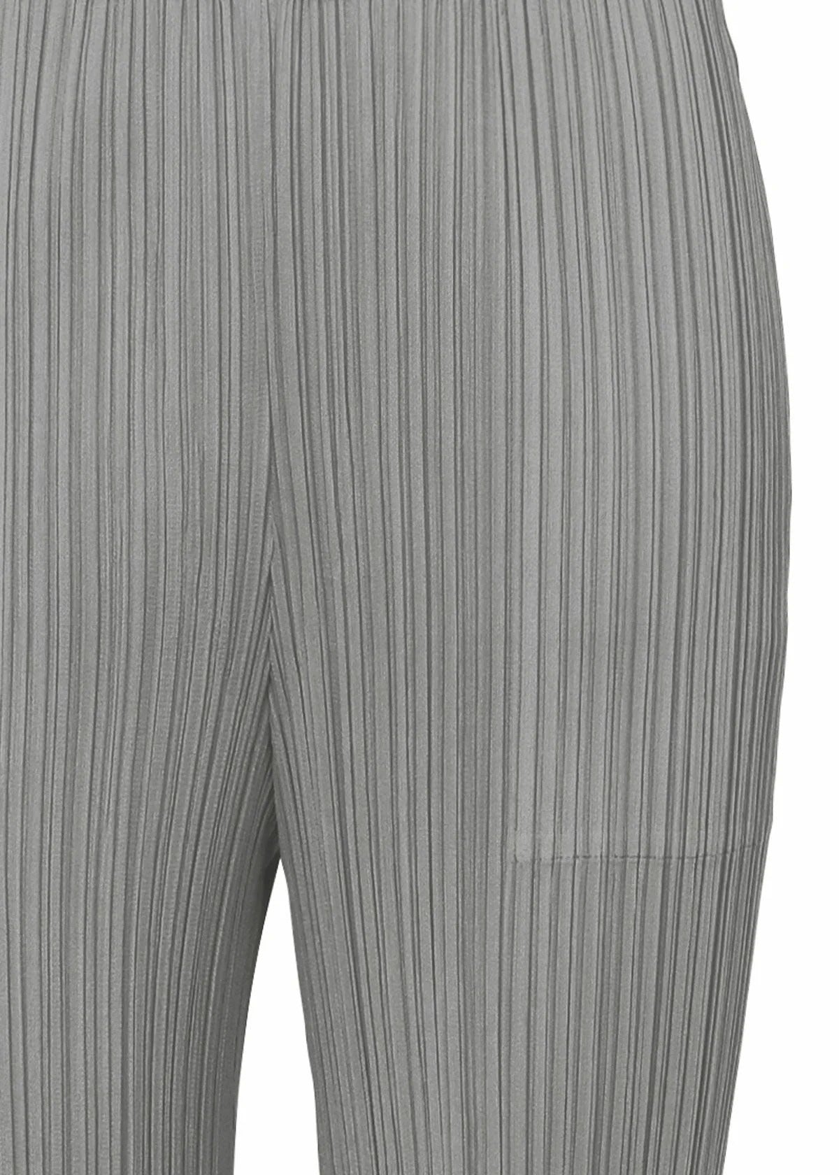 Issey Miyake Basics PP15001 kalhoty světle šedé