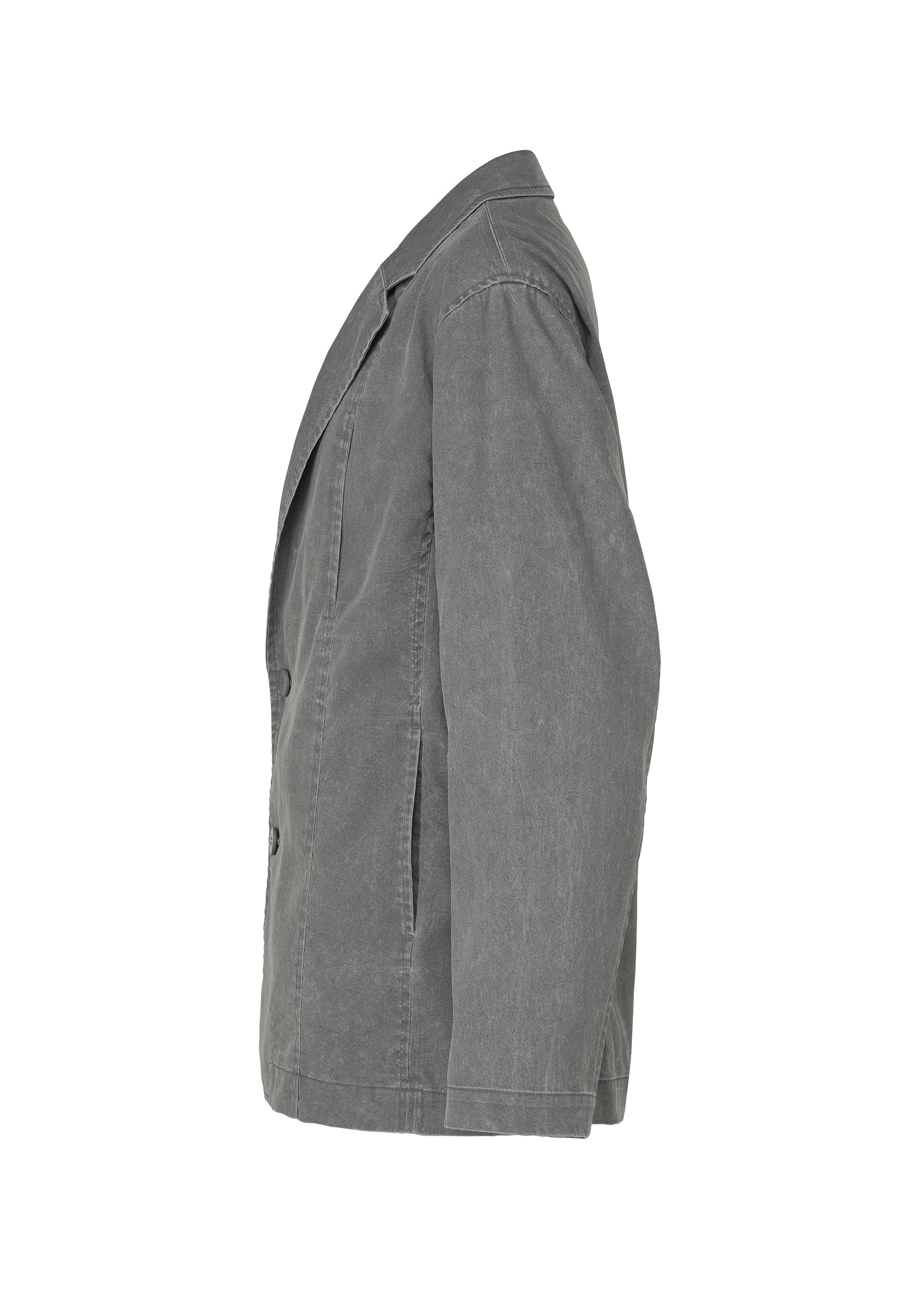 Issey Miyake Air Wash bunda šedá lehká