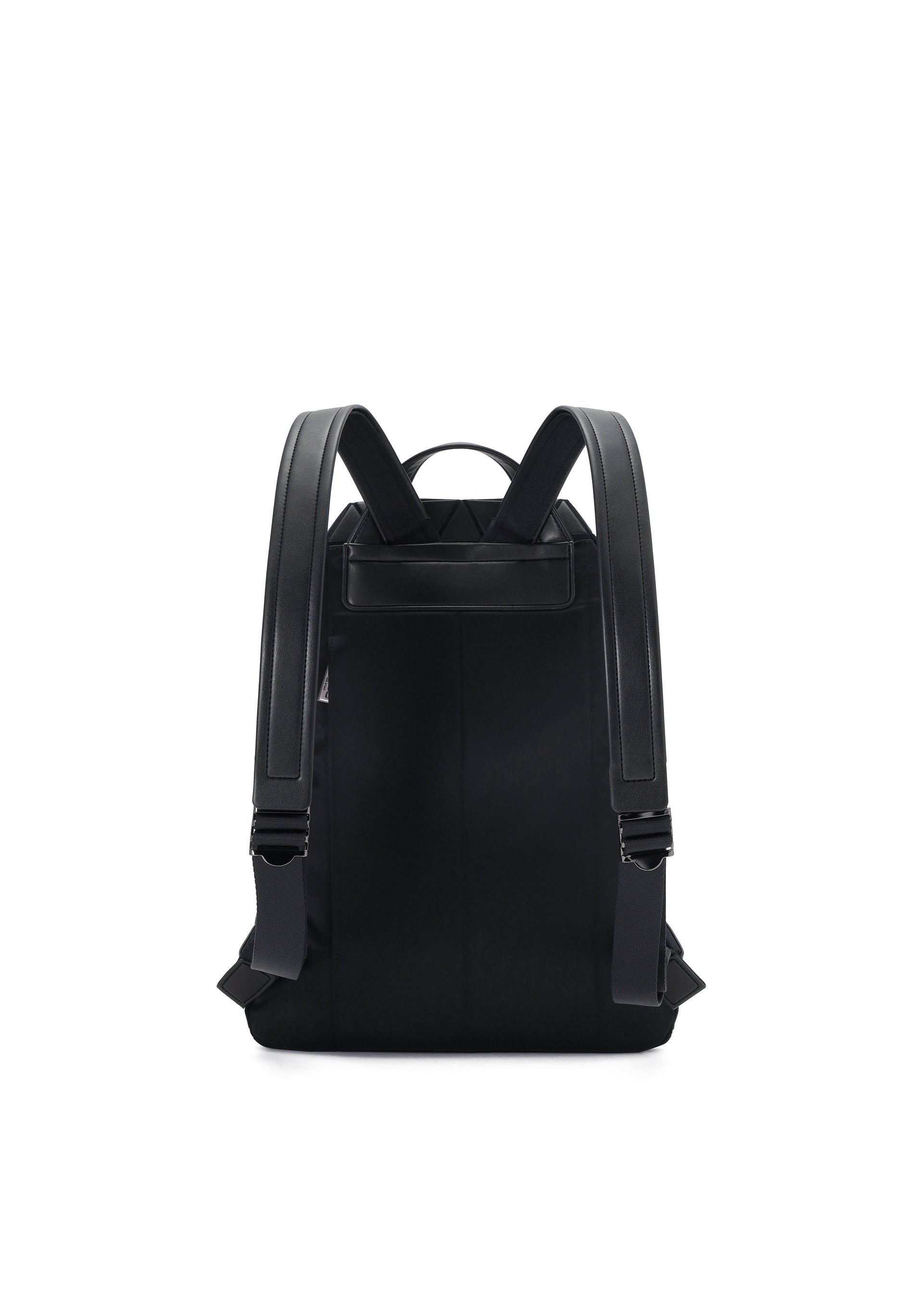 Issey Miyake Hexagon batoh černý koženkový