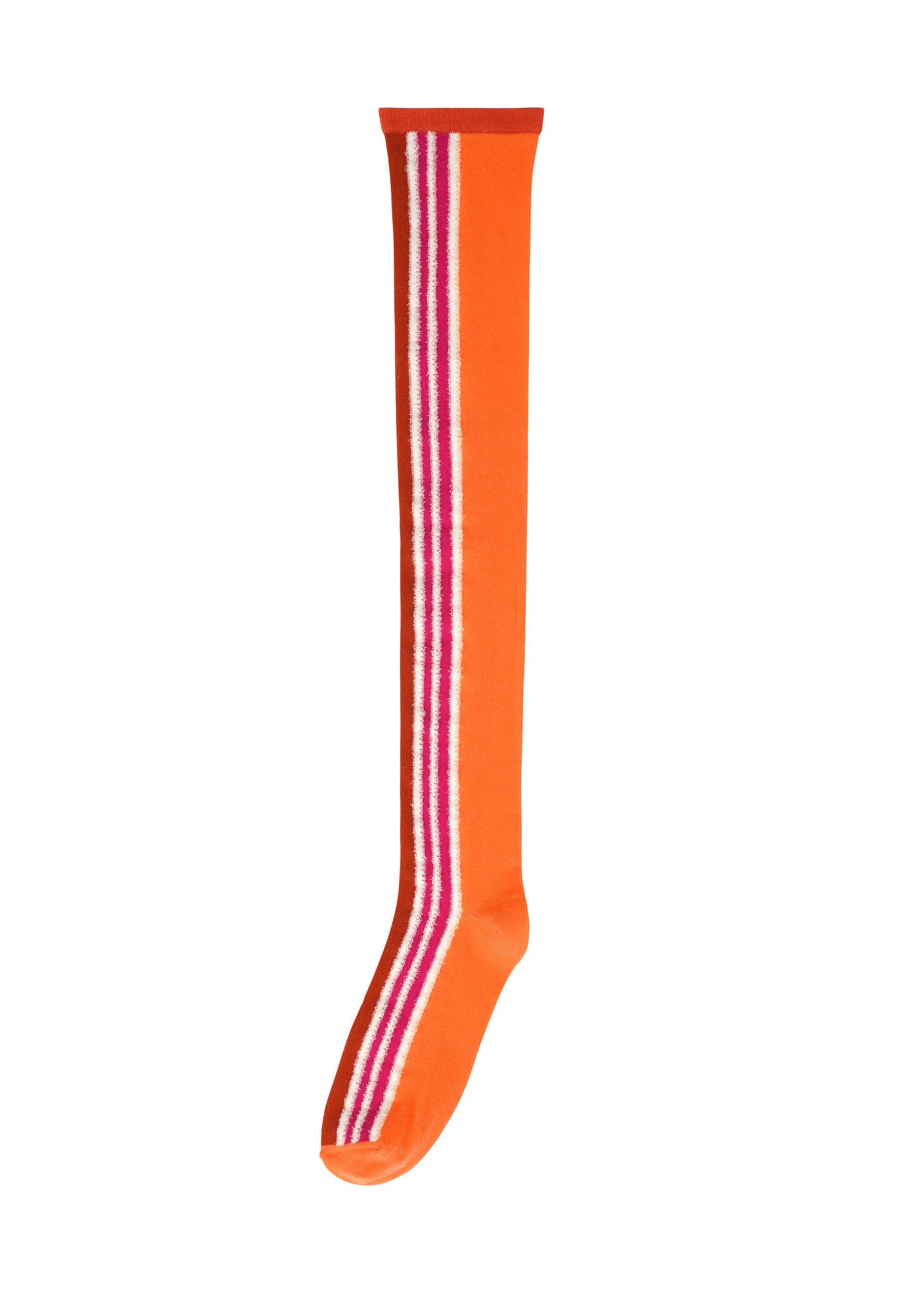 Issey Miyake Pleats Please Wow! ponožky orange