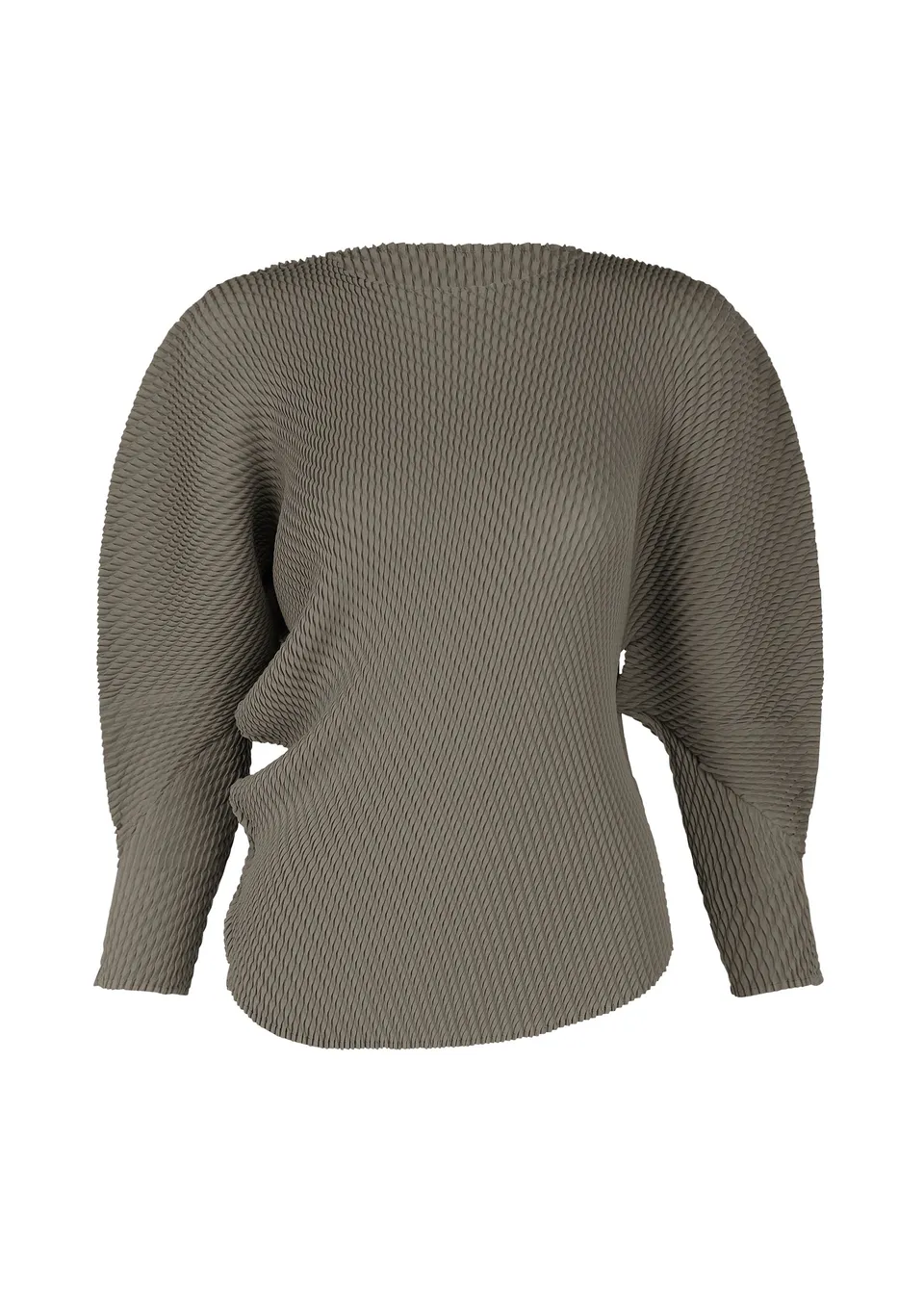 Issey Miyake MISTY PLEATS top šedá plisovaná