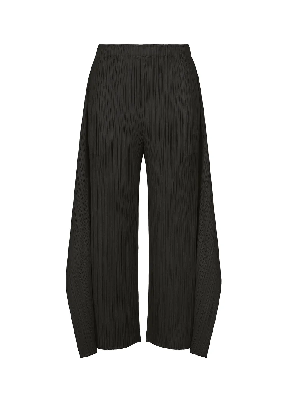 Issey Miyake Monthly Colors September kalhoty black flare
