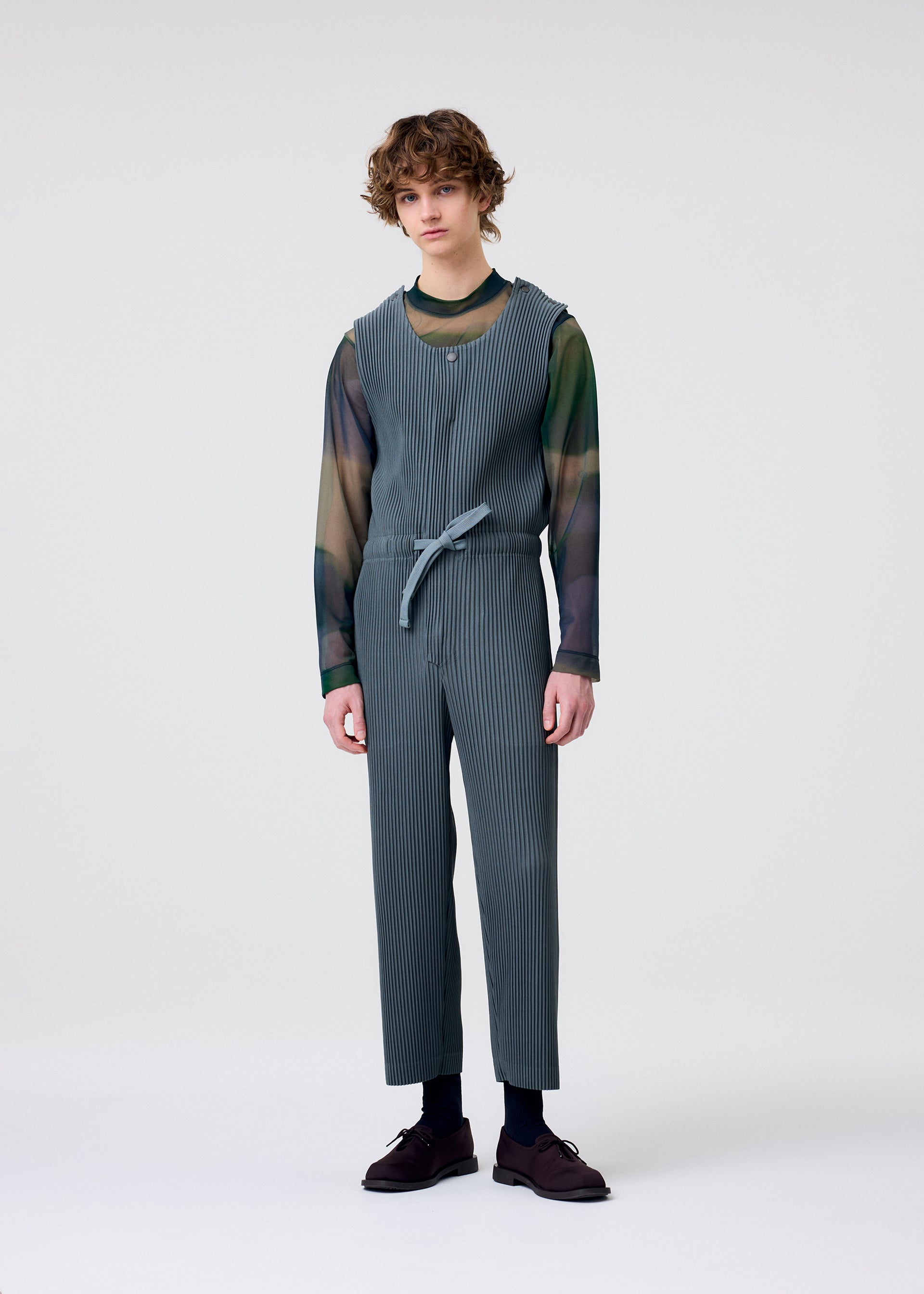 Homme Plissé Issey Miyake Pleats Bottoms 2 overal černá