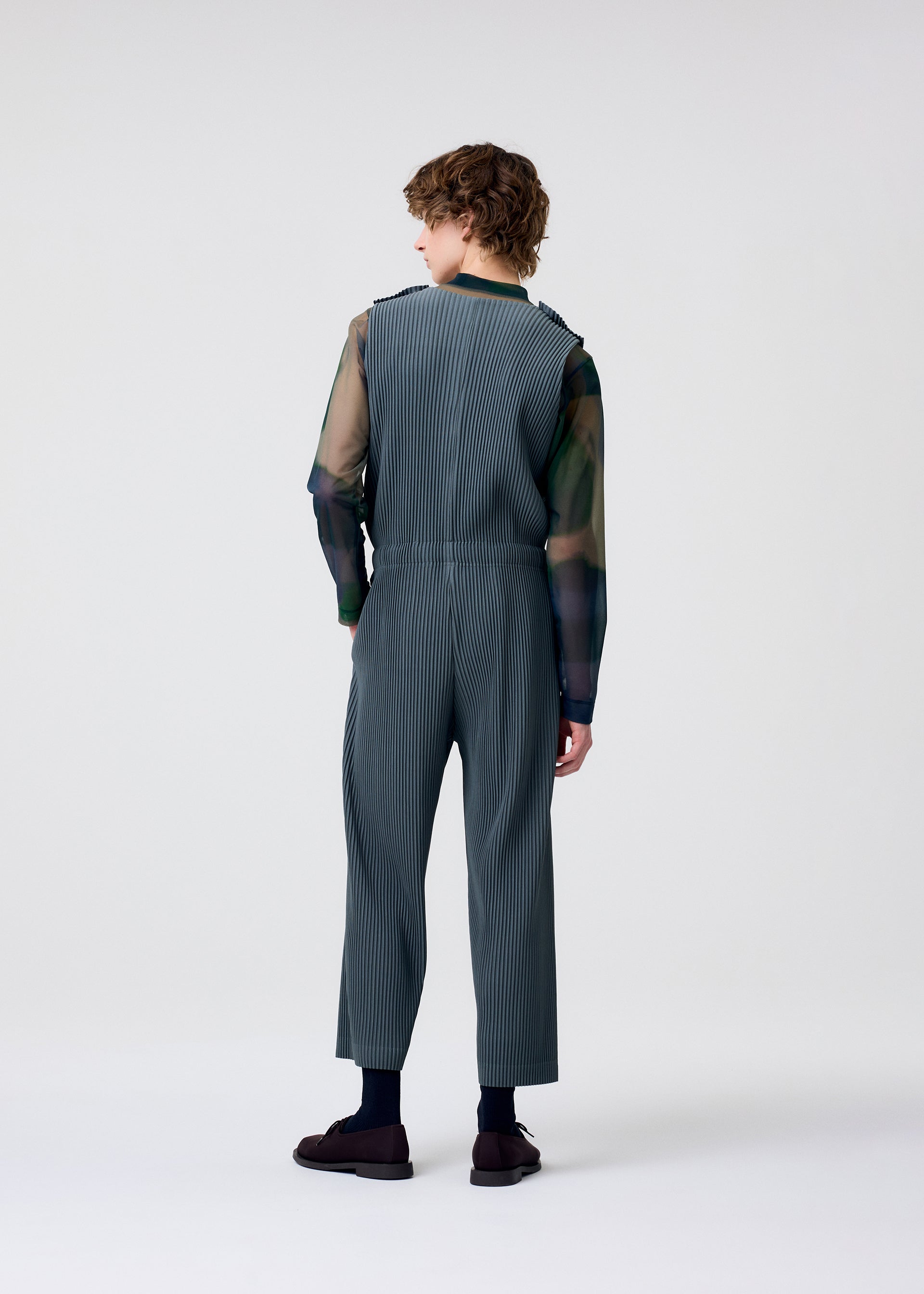 Homme Plissé Issey Miyake Pleats Bottoms 2 overal černá