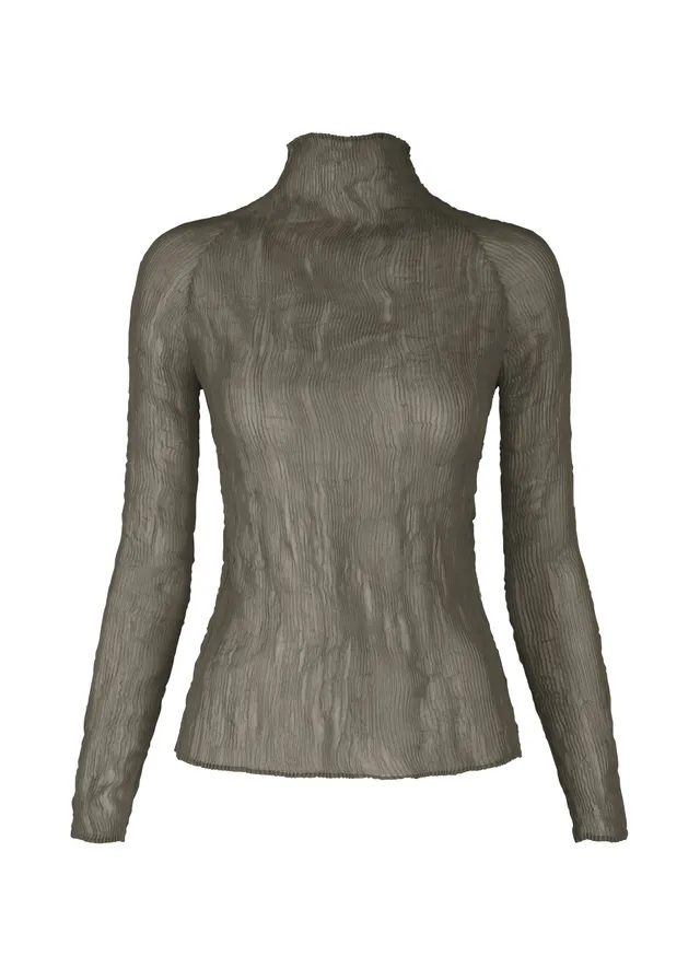 Issey Miyake Chiffon Twist 2 halenka šedá průsvitná