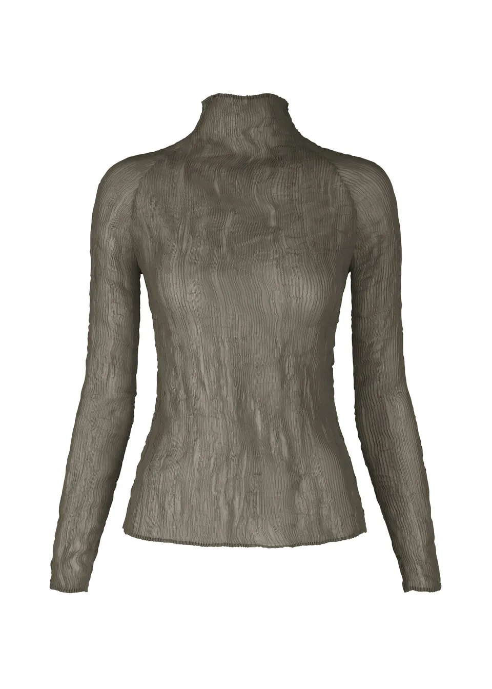 Issey Miyake Chiffon Twist 2 halenka šedá průsvitná
