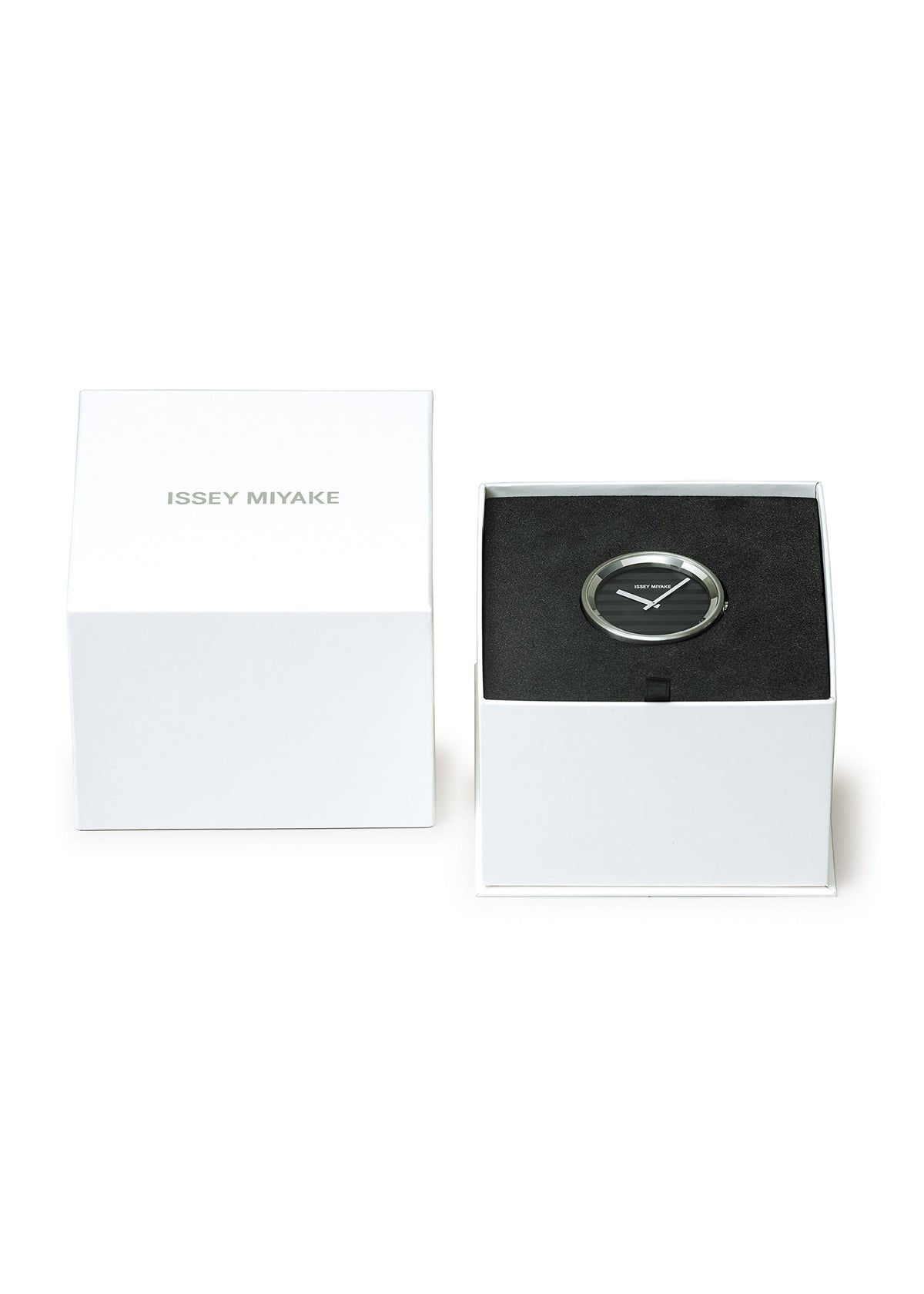 Issey Miyake Watch Please Morrison hodinky černé plisované