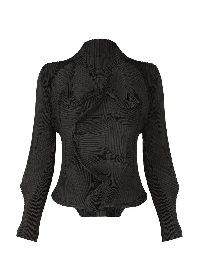 Issey Miyake TYPE-O 003 BK bunda černá