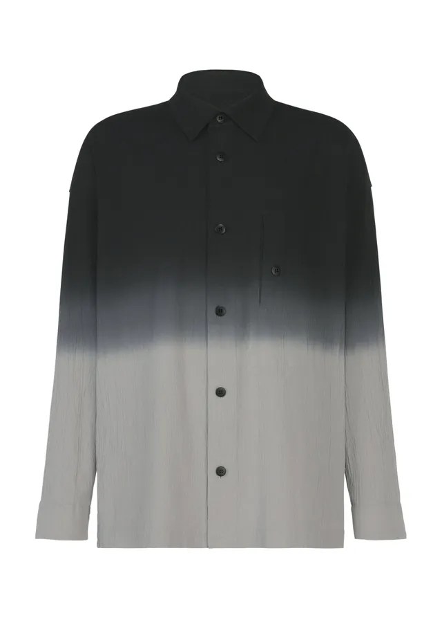Issey Miyake IM Men Drip Shirt košile black bavlna