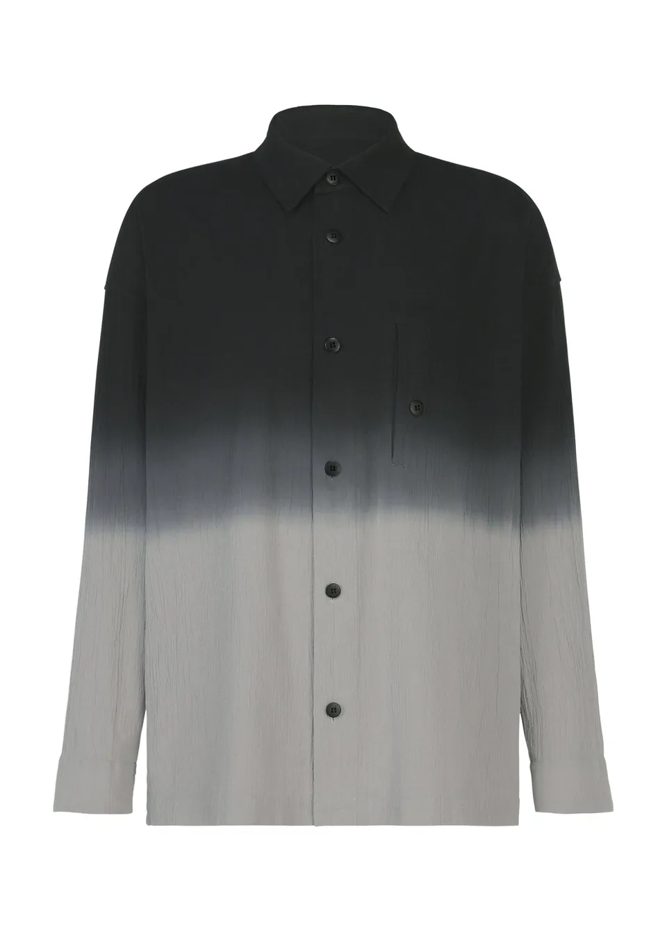 Issey Miyake IM Men Drip Shirt košile black bavlna