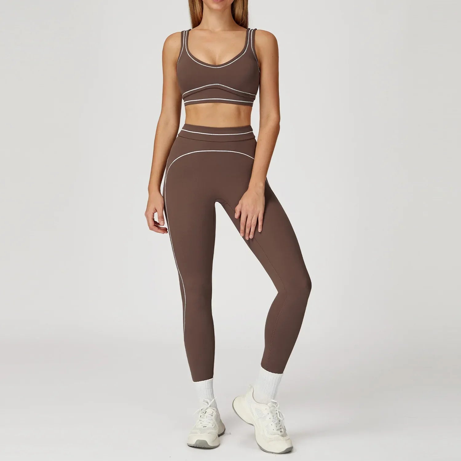 Norielle Sculpt sportovní set černá S stahovací