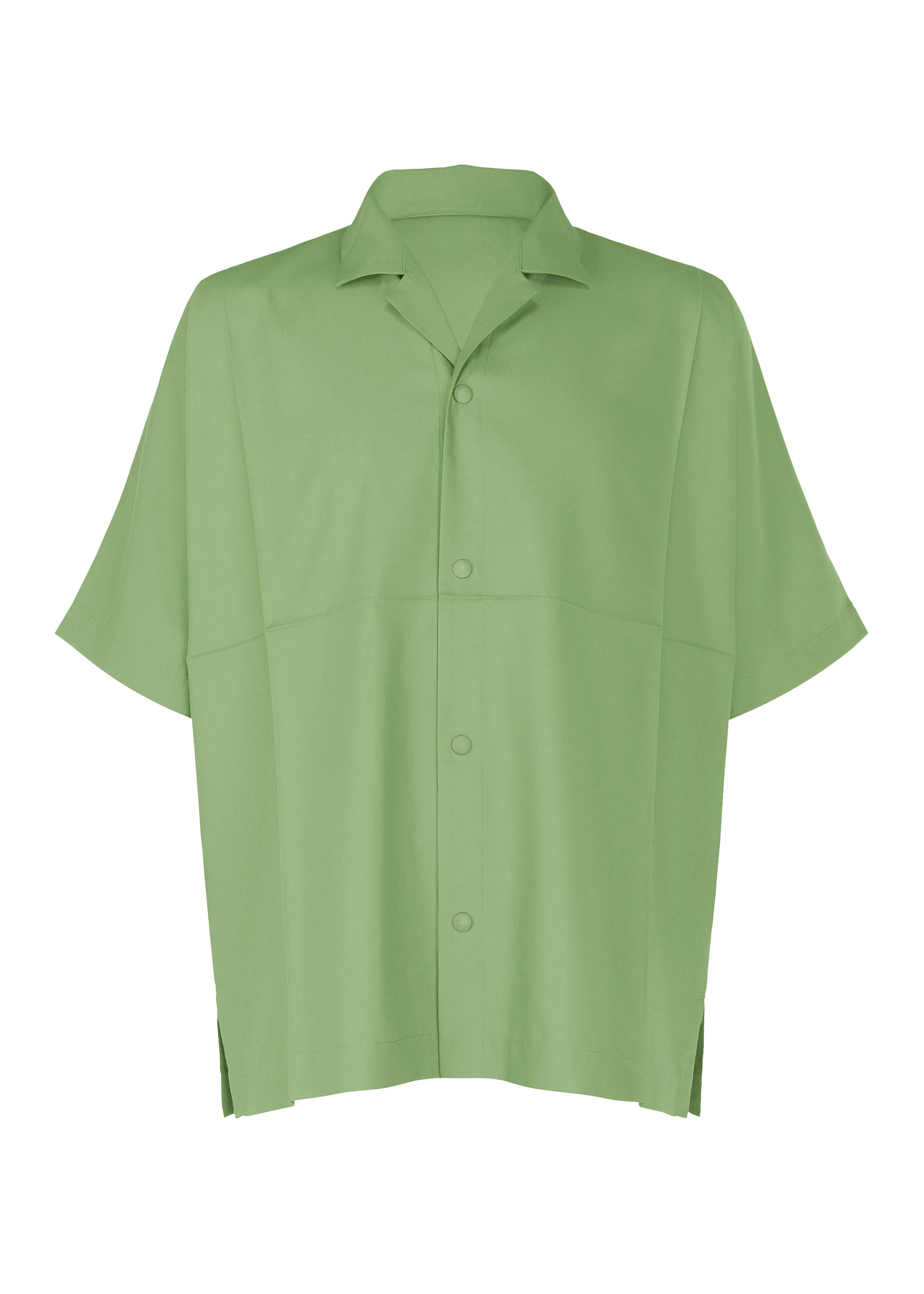 Issey Miyake IM Men Compact Shirt košile khaki skládací