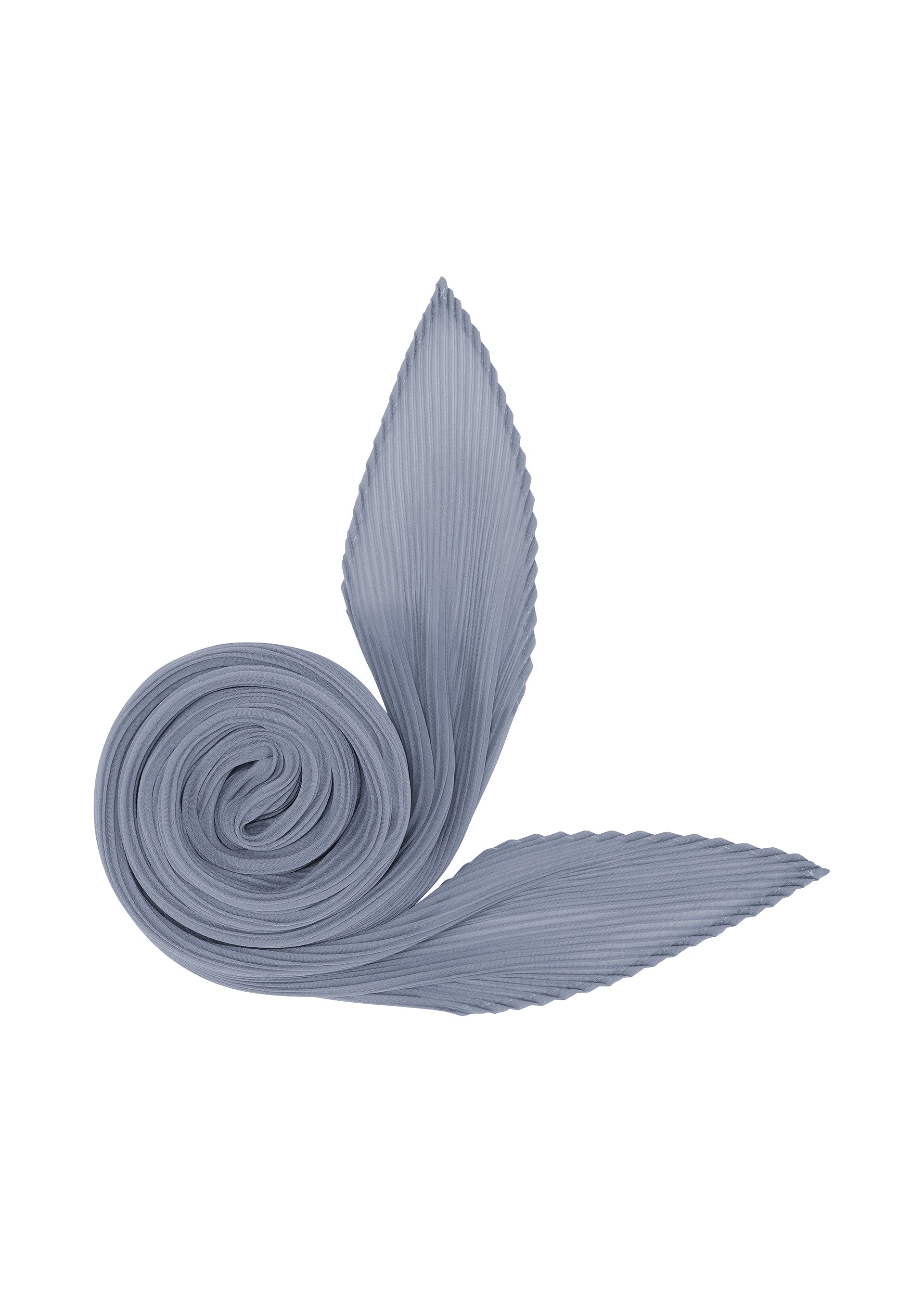 Issey Miyake Monthly Scarf August šátek světle modrý koso