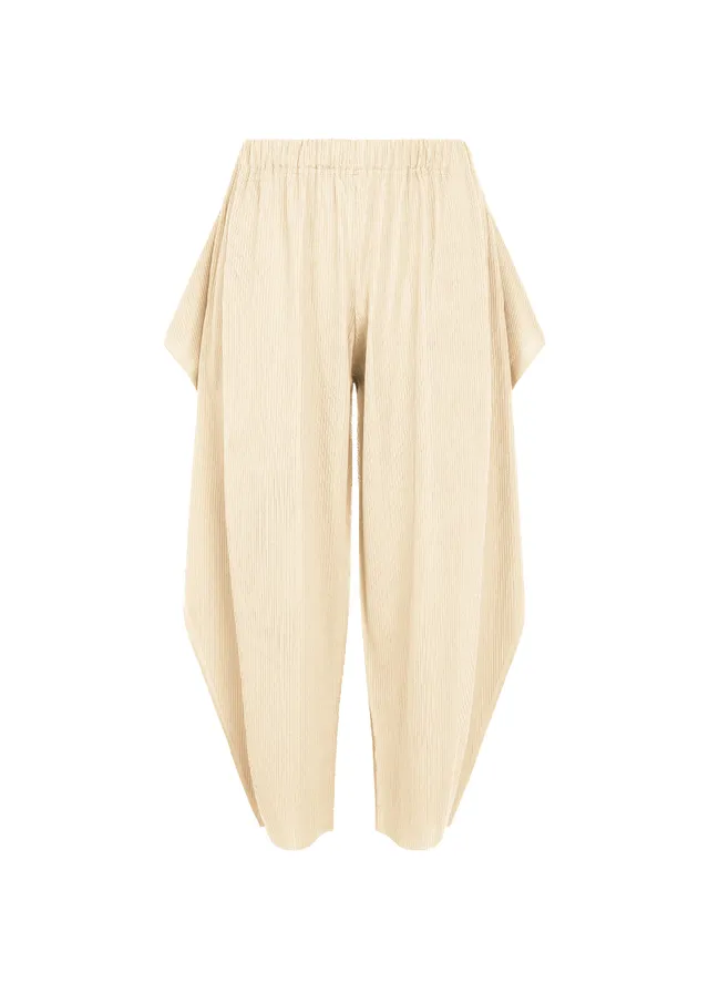 Issey Miyake A-Poc Bottoms plisované kalhoty black