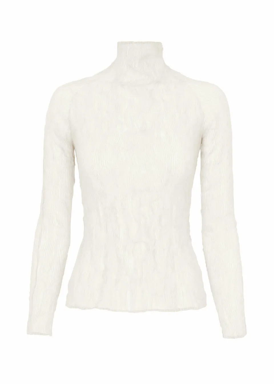 Issey Miyake Chiffon Twist top bílý vel. 2 šifon