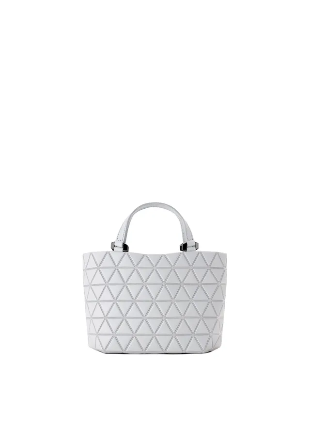 Issey Miyake Crystal Matte mini kabelka Light Gray